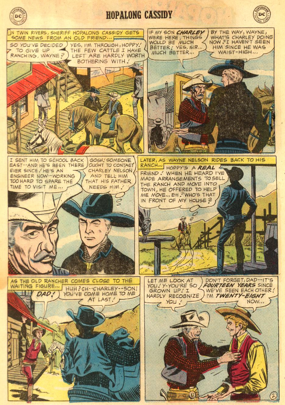 Read online Hopalong Cassidy comic -  Issue #124 - 4