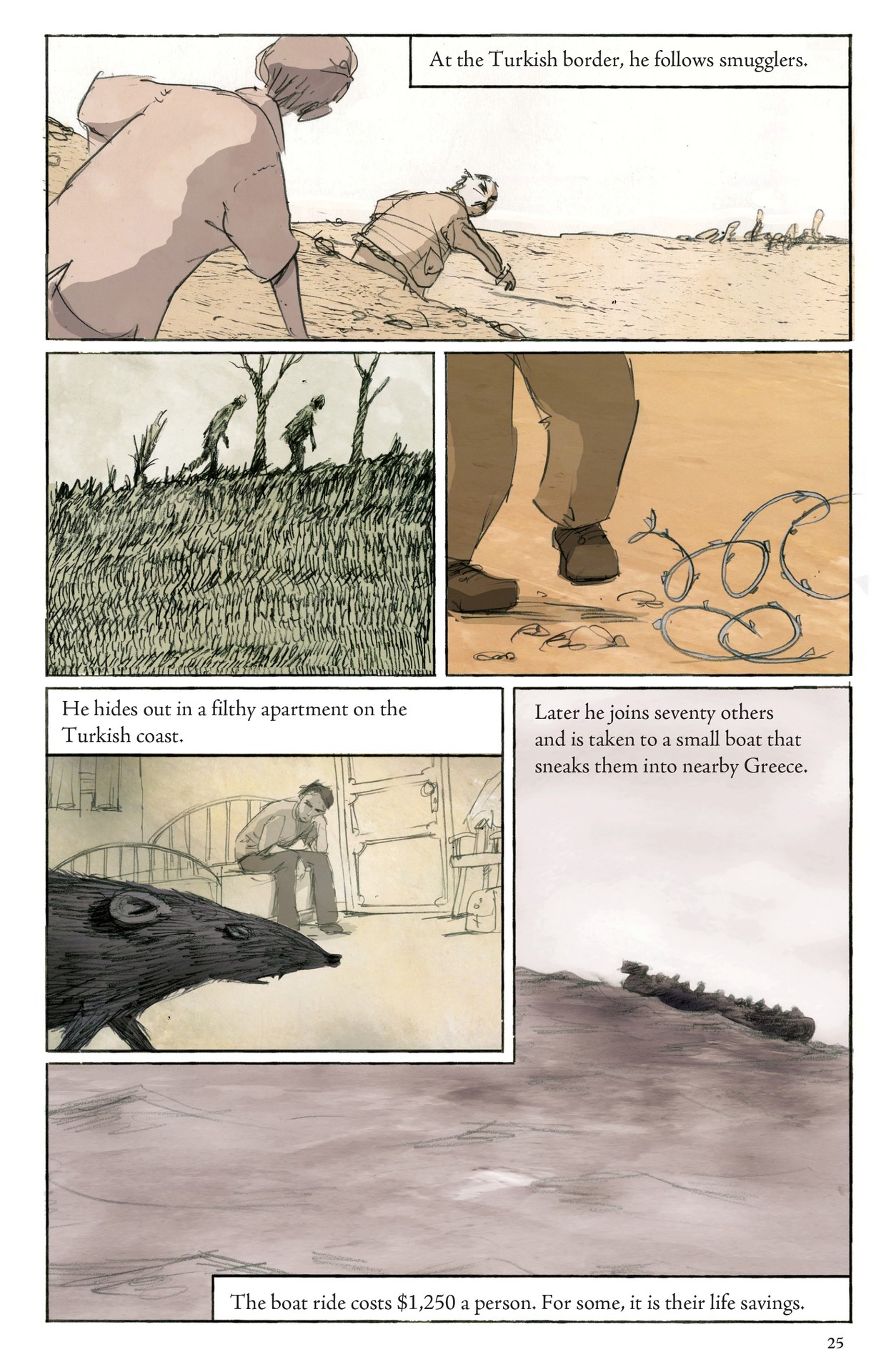 Read online The Unwanted: Stories of the Syrian Refugees comic -  Issue # TPB - 24