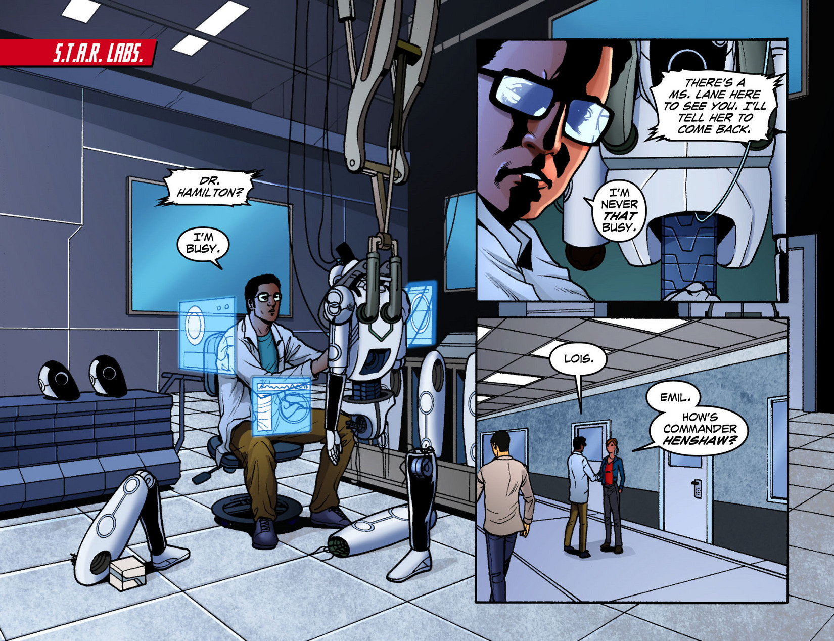 Read online Smallville: Season 11 comic -  Issue #7 - 9