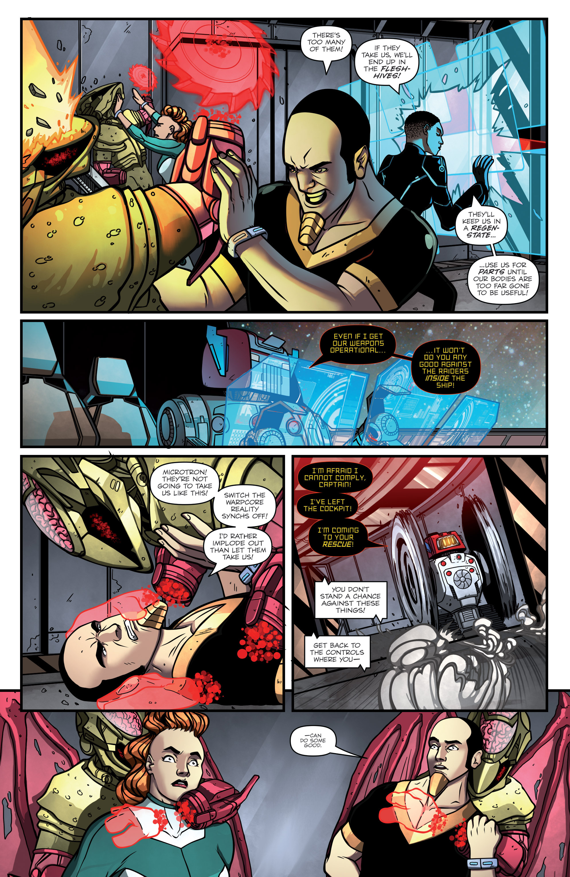 Read online Micronauts: Revolution comic -  Issue # Full - 11