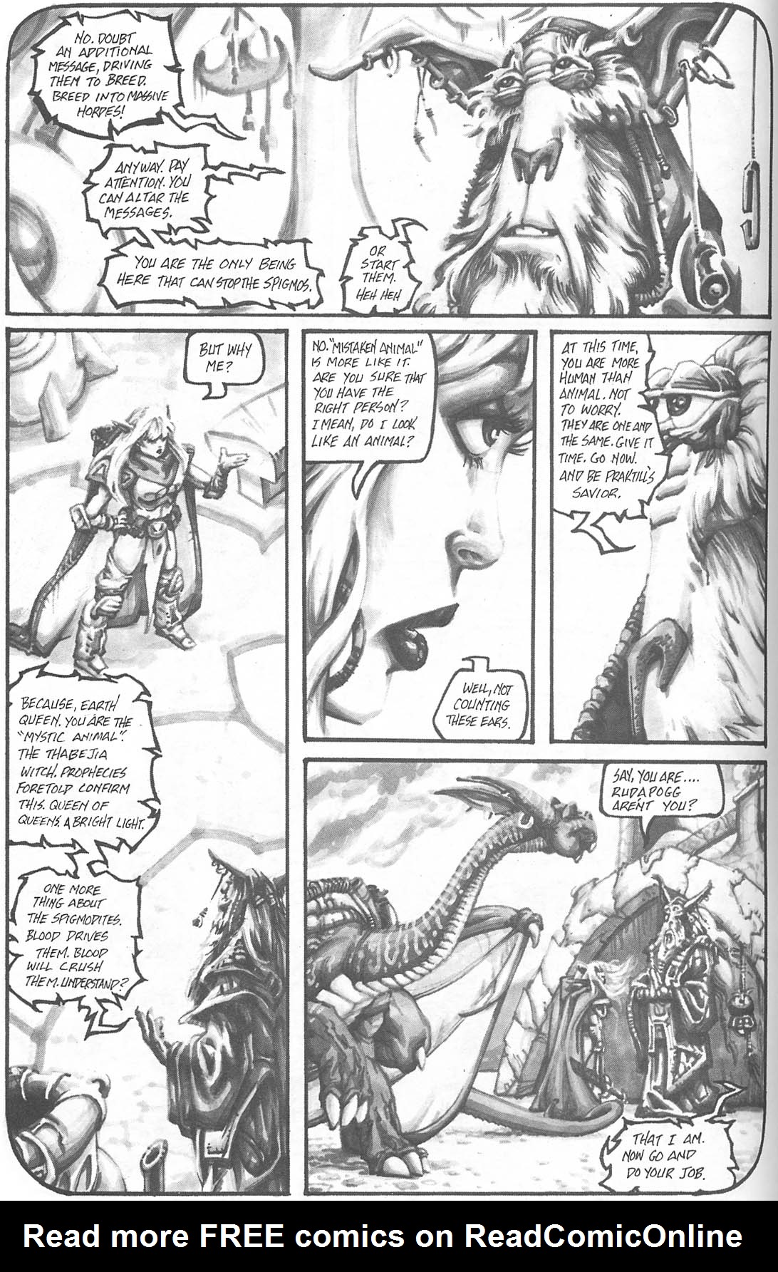 Read online Animal Mystic comic -  Issue #4 - 13