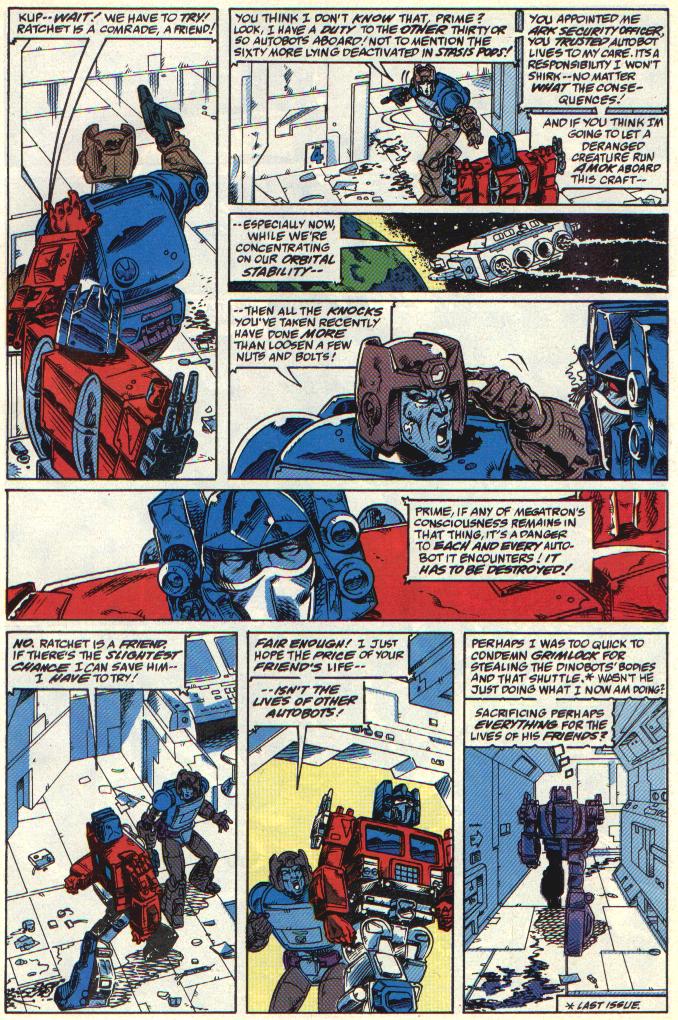 Read online The Transformers (UK) comic -  Issue #309 - 6