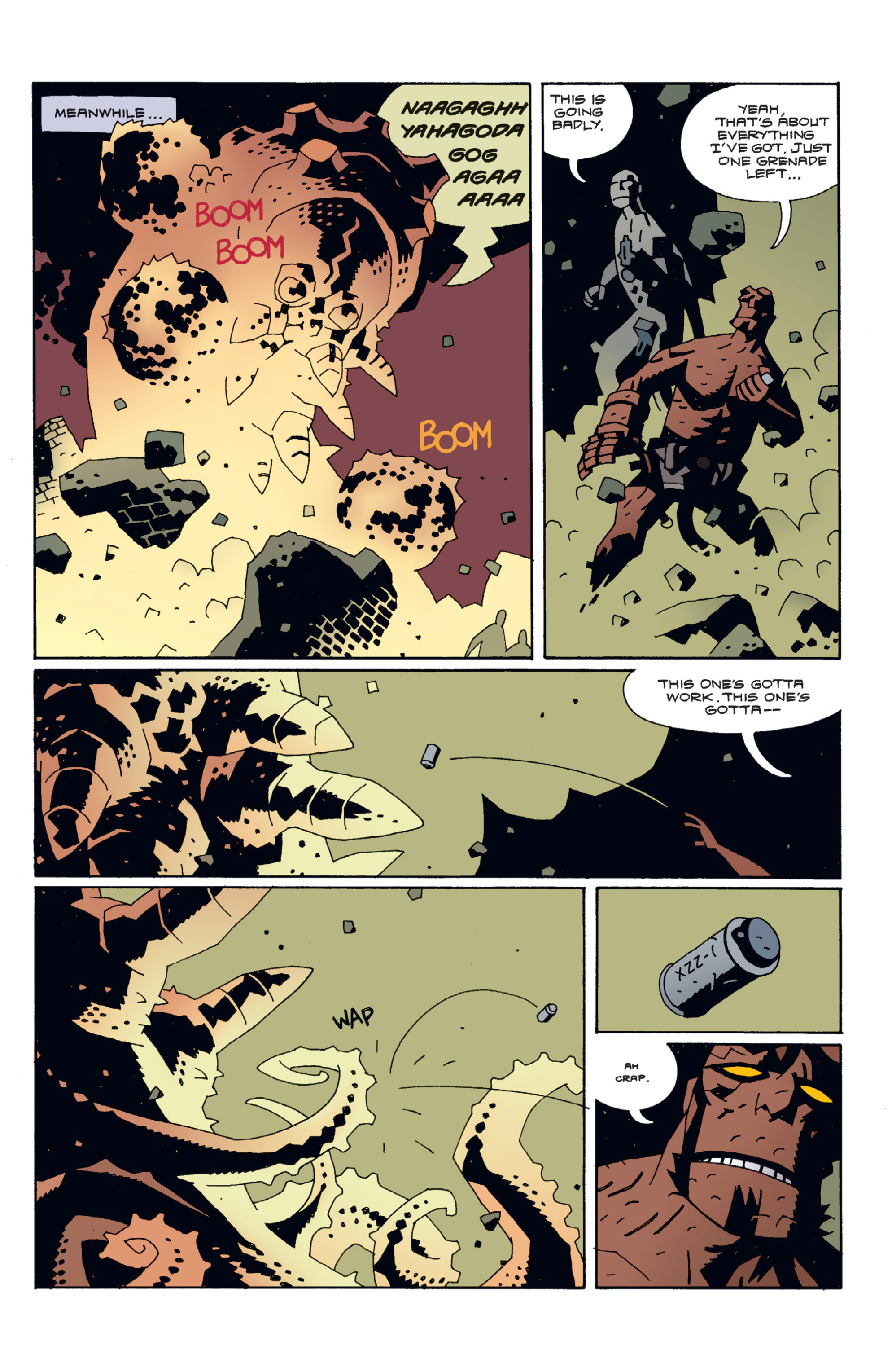 Read online Hellboy comic -  Issue #5 - 114