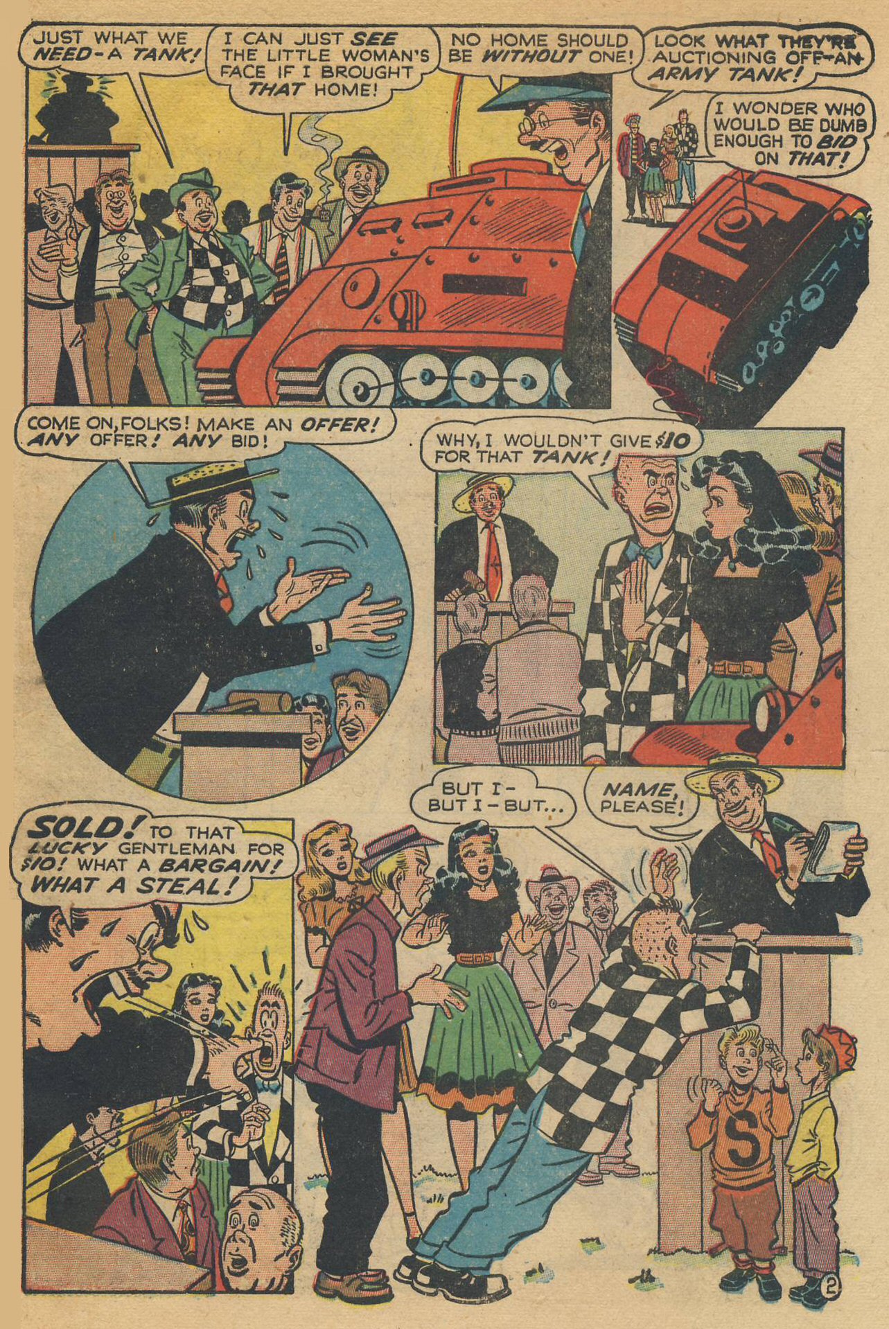 Read online Georgie Comics (1945) comic -  Issue #15 - 41