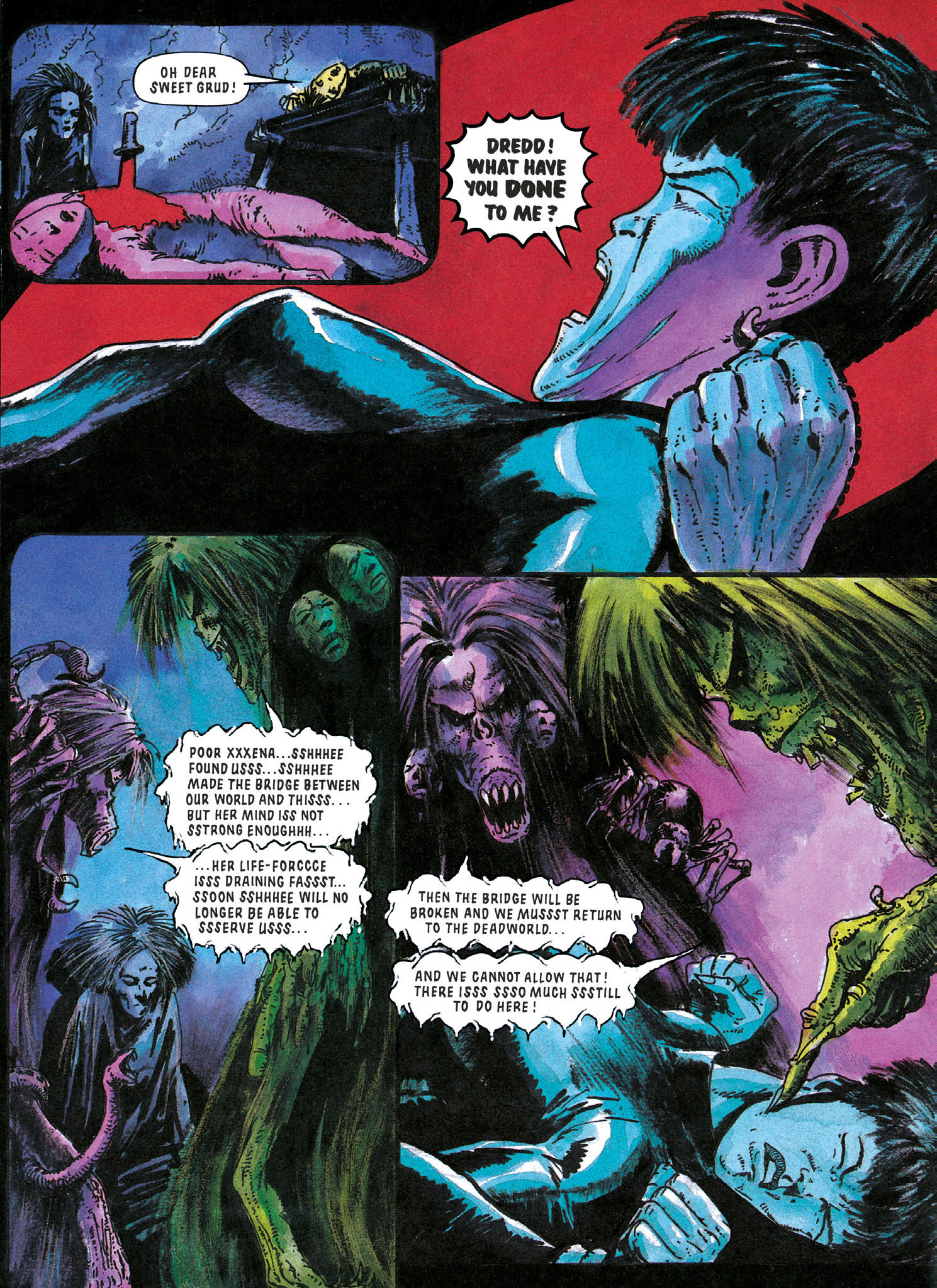 Read online Essential Judge Dredd: Necropolis comic -  Issue # TPB (Part 1) - 74