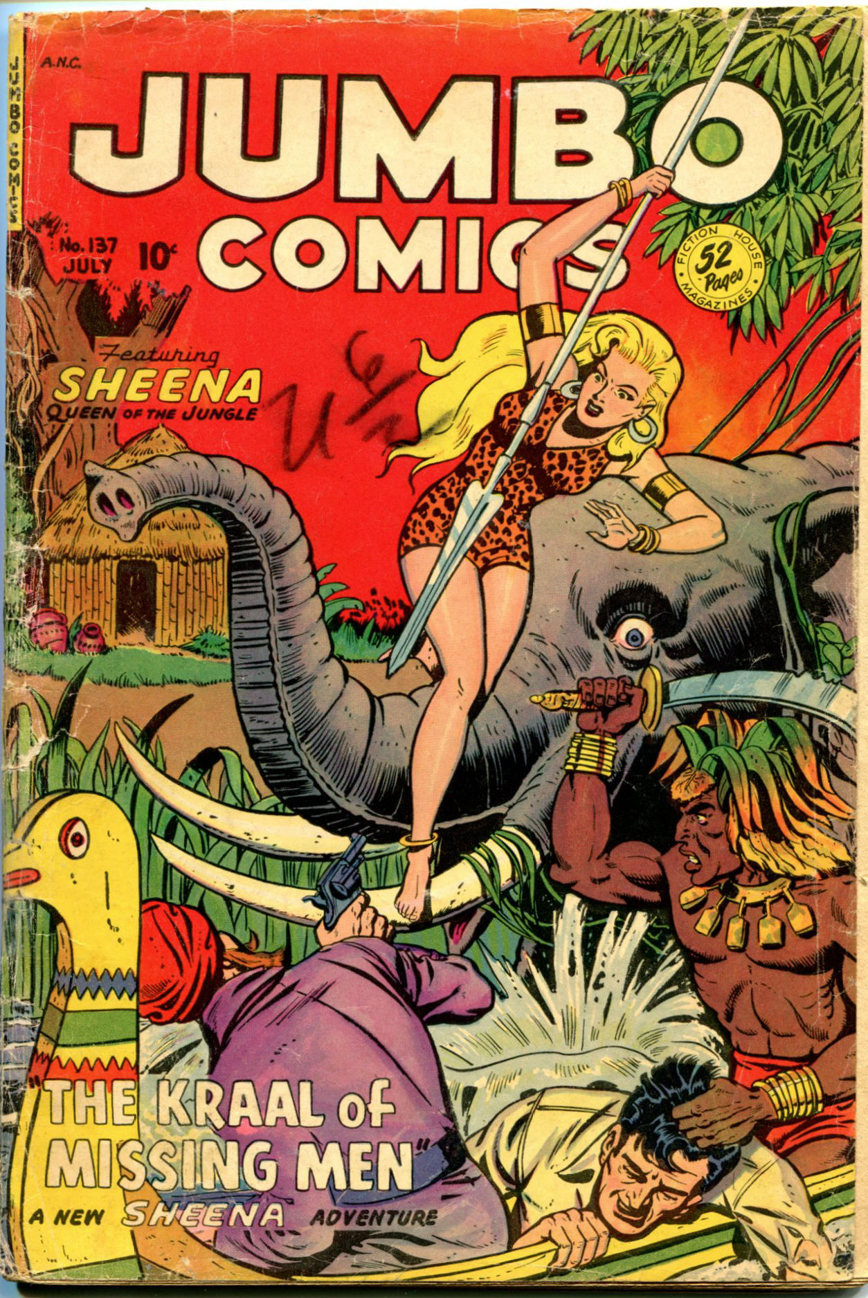 Read online Jumbo Comics comic -  Issue #137 - 1