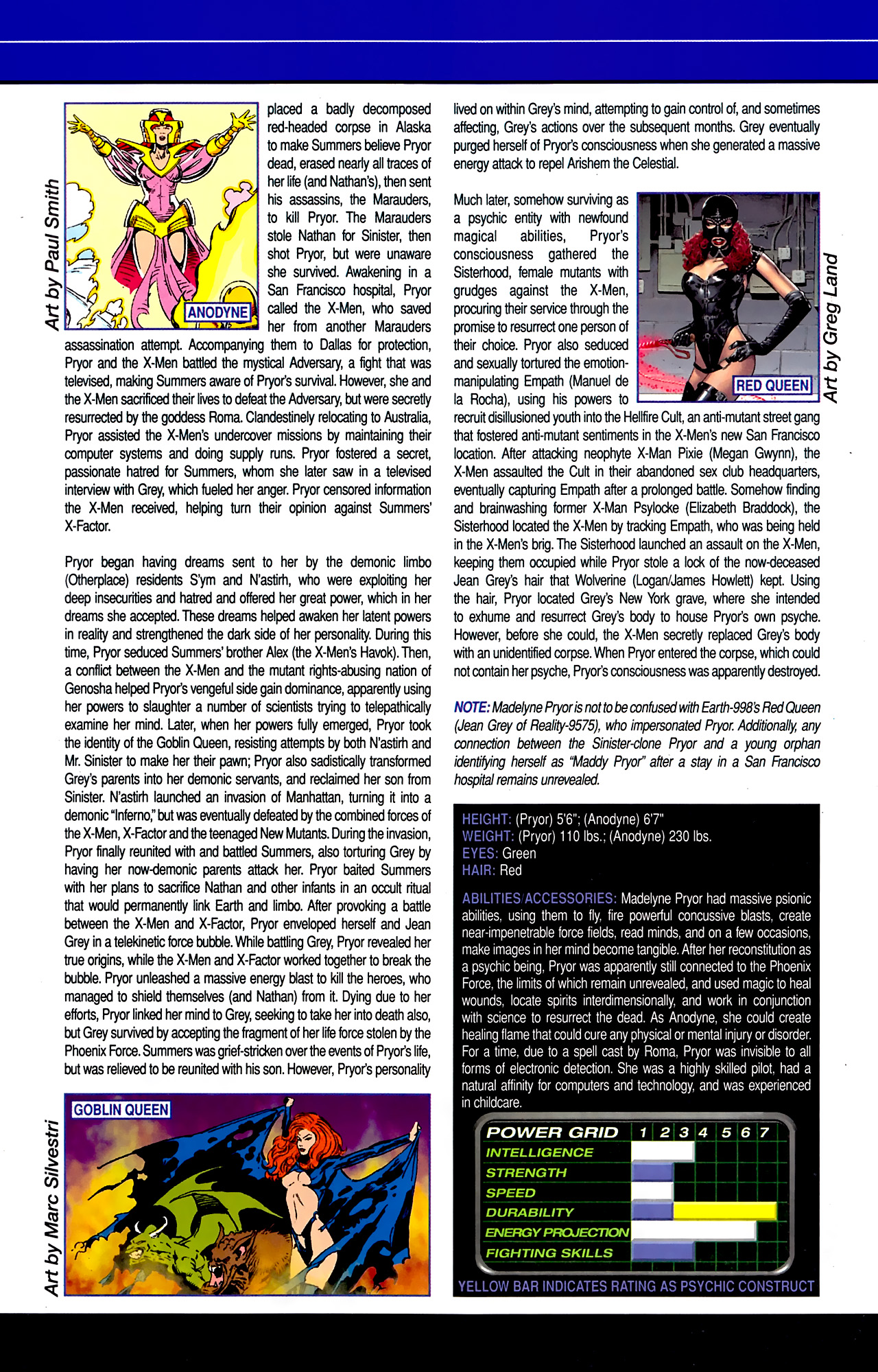 Read online X-Men: Phoenix Force Handbook comic -  Issue # Full - 56