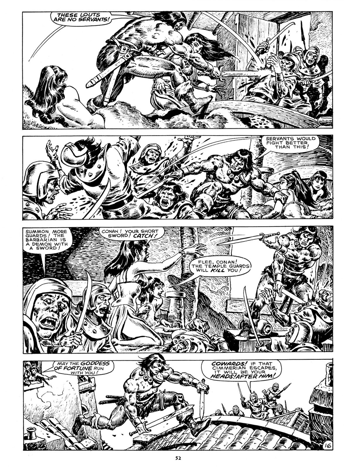 Read online The Savage Sword Of Conan comic -  Issue #211 - 50
