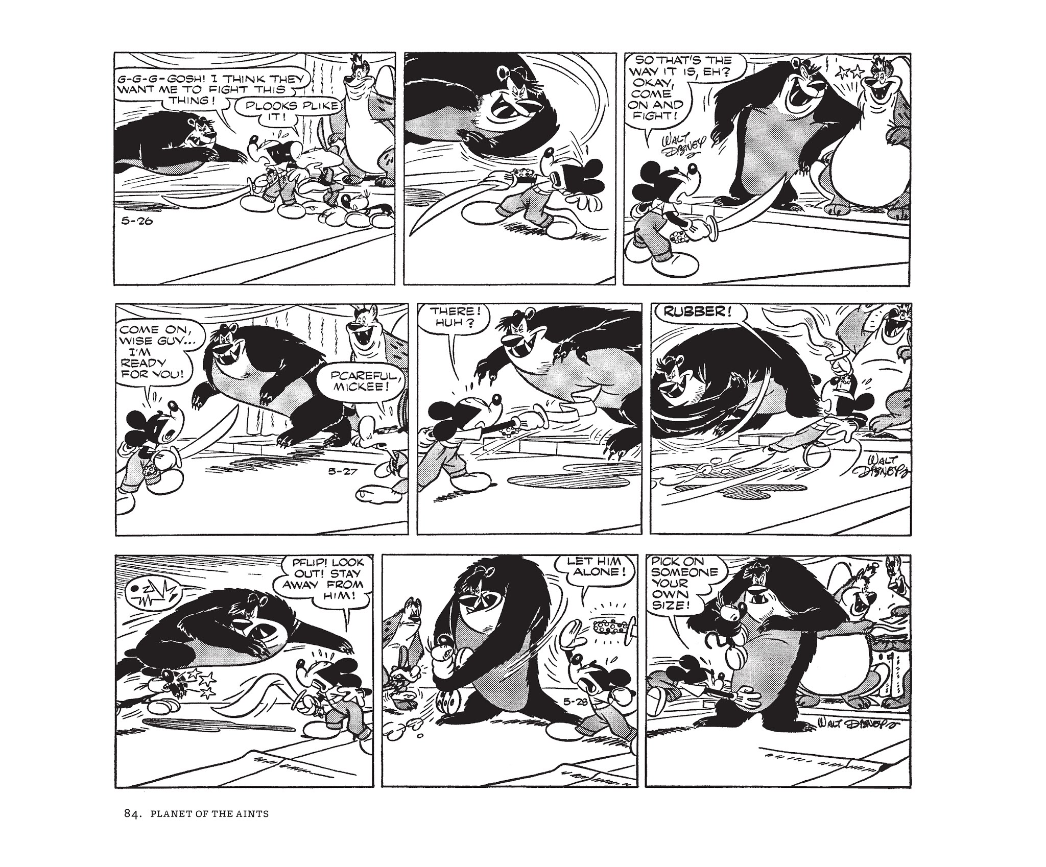 Read online Walt Disney's Mickey Mouse by Floyd Gottfredson comic -  Issue # TPB 10 (Part 1) - 84