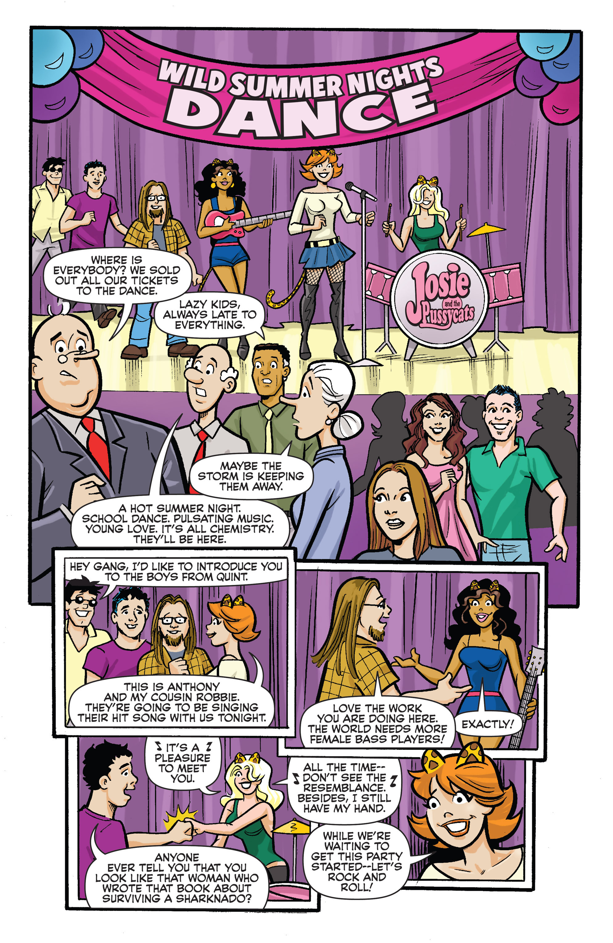 Read online Archie vs. Sharknado comic -  Issue #Archie vs. Sharknado Full - 26