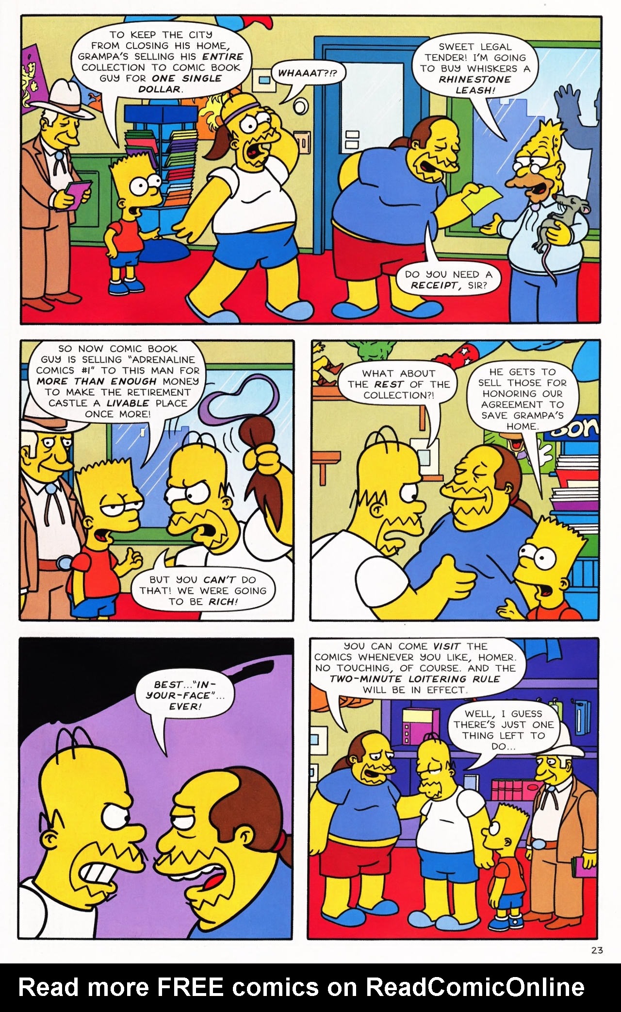 Read online Simpsons Comics comic -  Issue #145 - 20