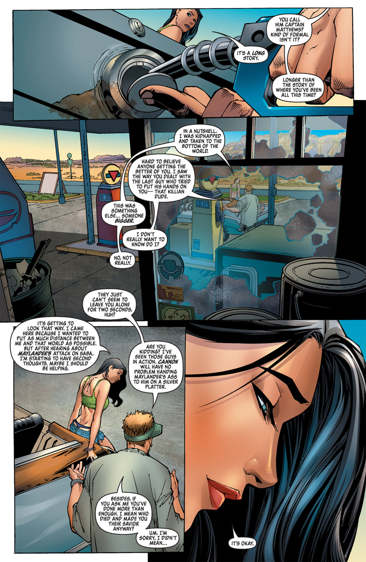 Read online Fathom (2005) comic -  Issue #5 - 6