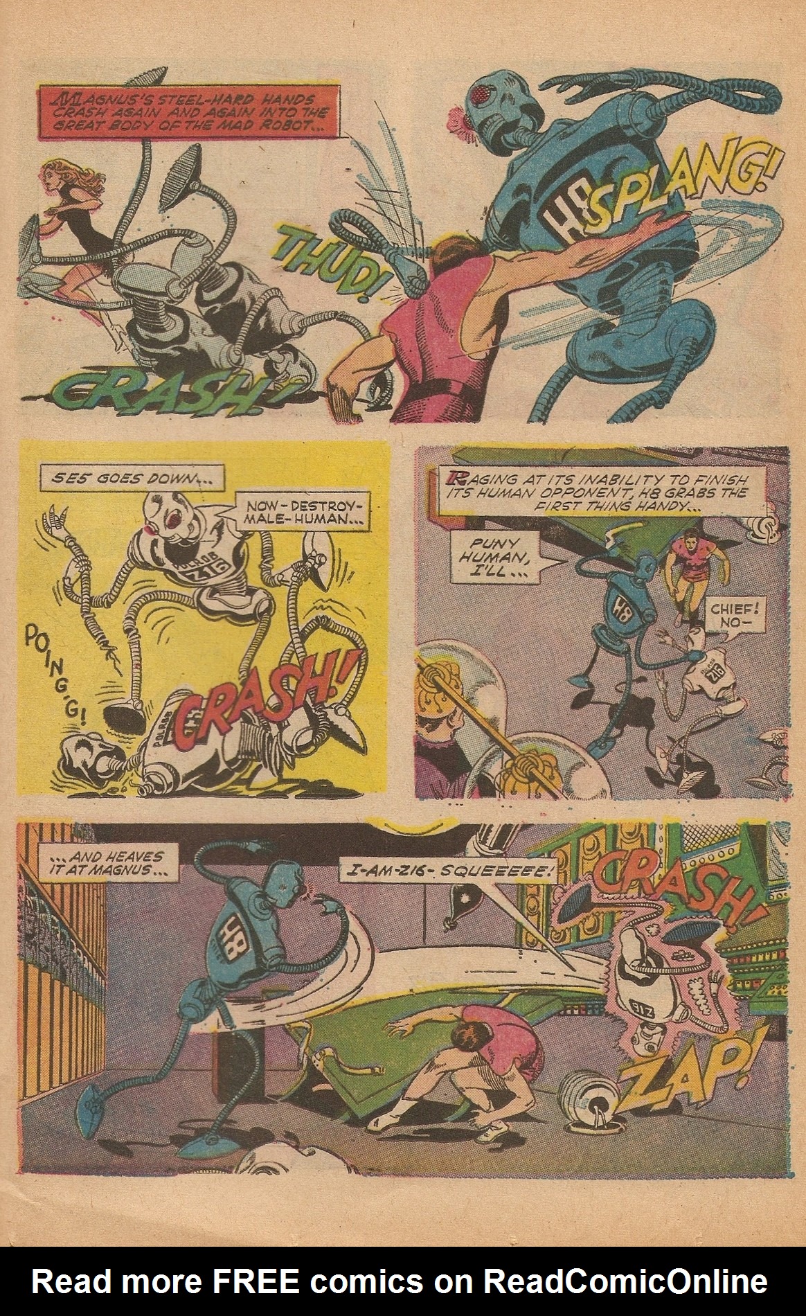 Read online Magnus, Robot Fighter 4000 AD comic -  Issue #22 - 25