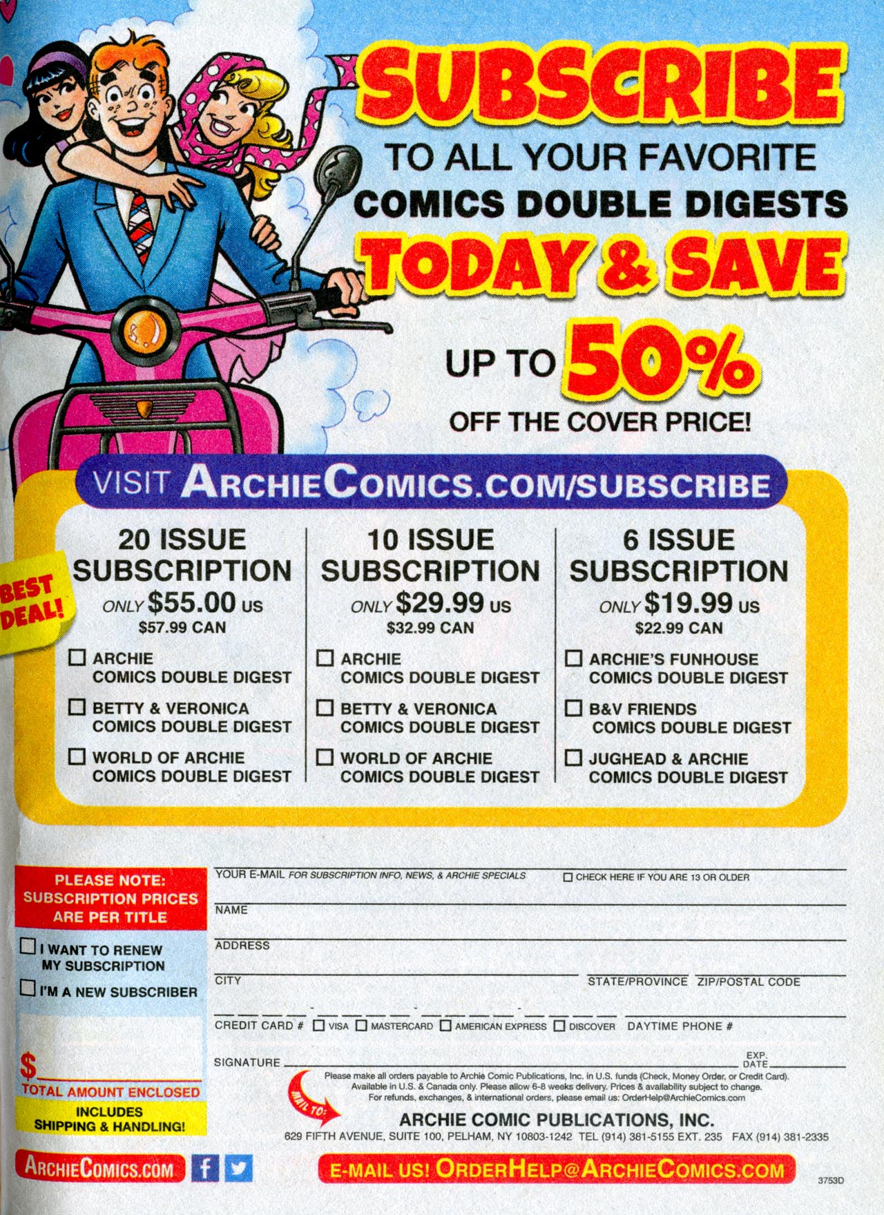 Read online Betty and Veronica Double Digest comic -  Issue #242 - 256