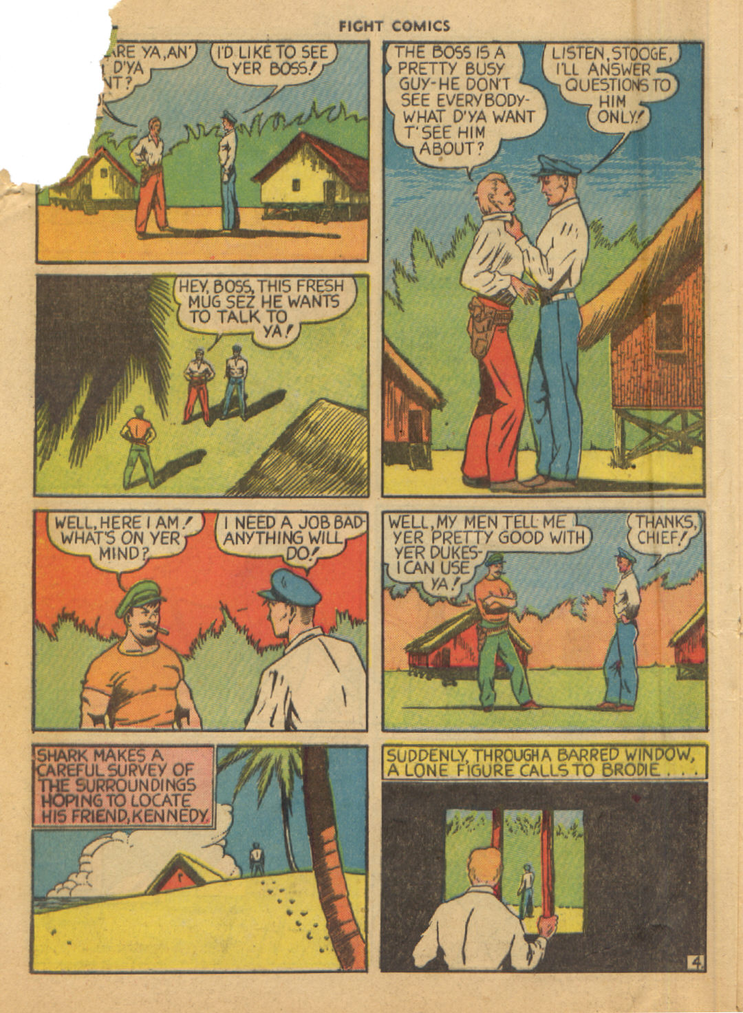 Read online Fight Comics comic -  Issue #3 - 6