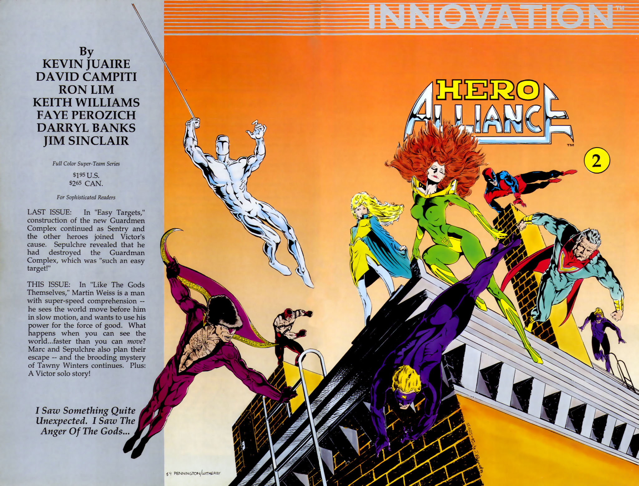 Read online Hero Alliance (1989) comic -  Issue #2 - 1