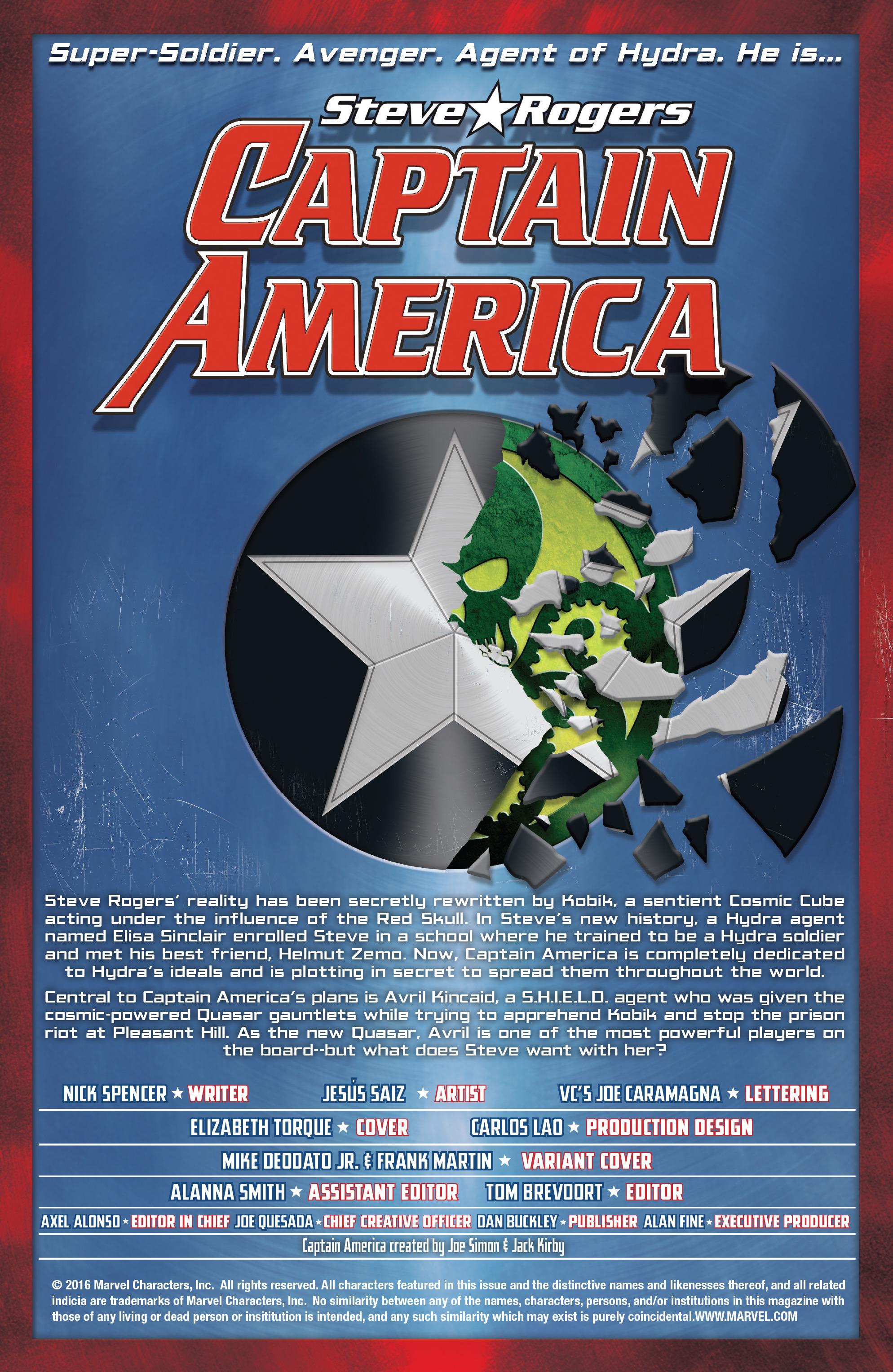Read online Captain America: Steve Rogers comic -  Issue #8 - 2