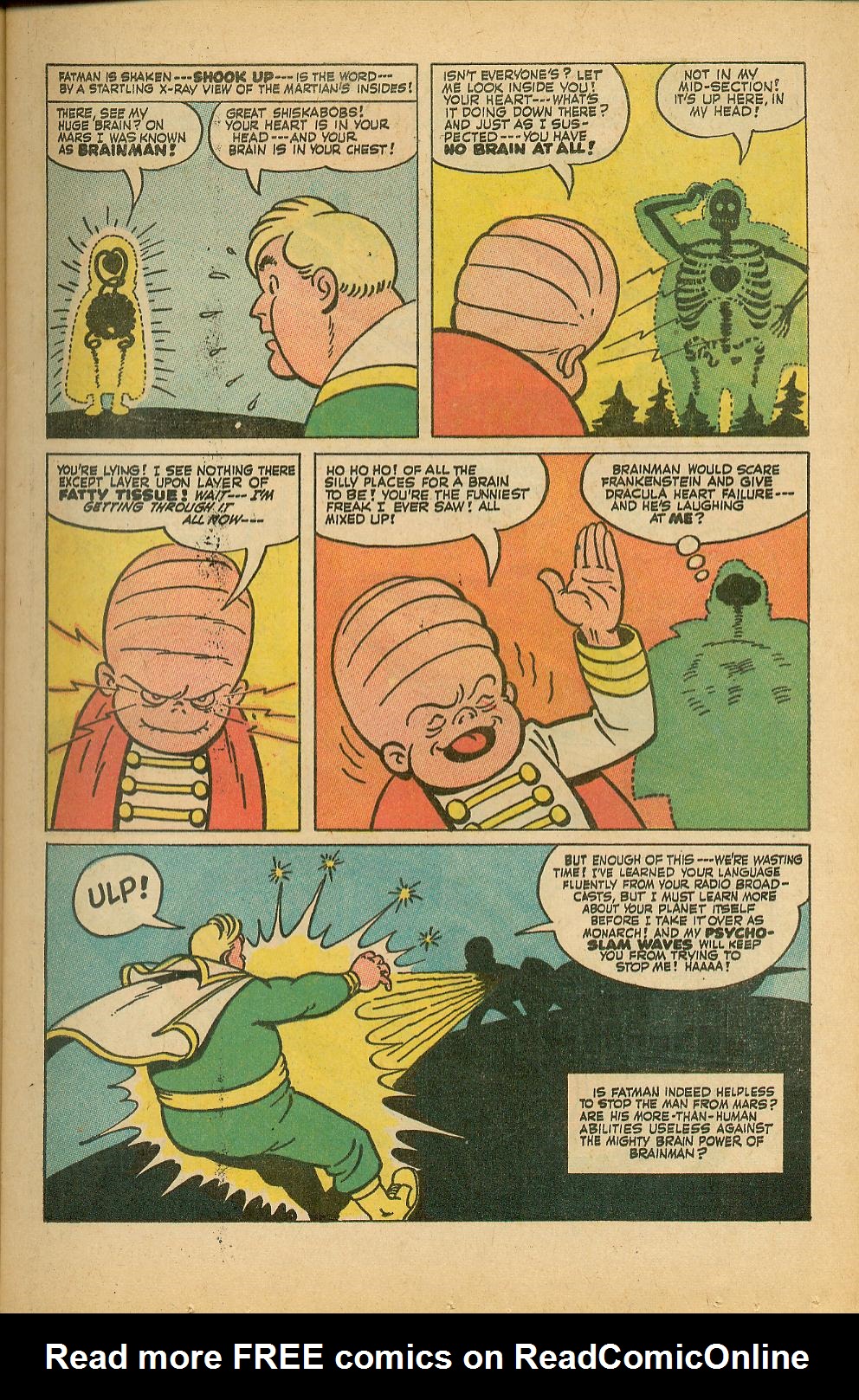Read online Fatman, The Human Flying Saucer comic -  Issue #2 - 21