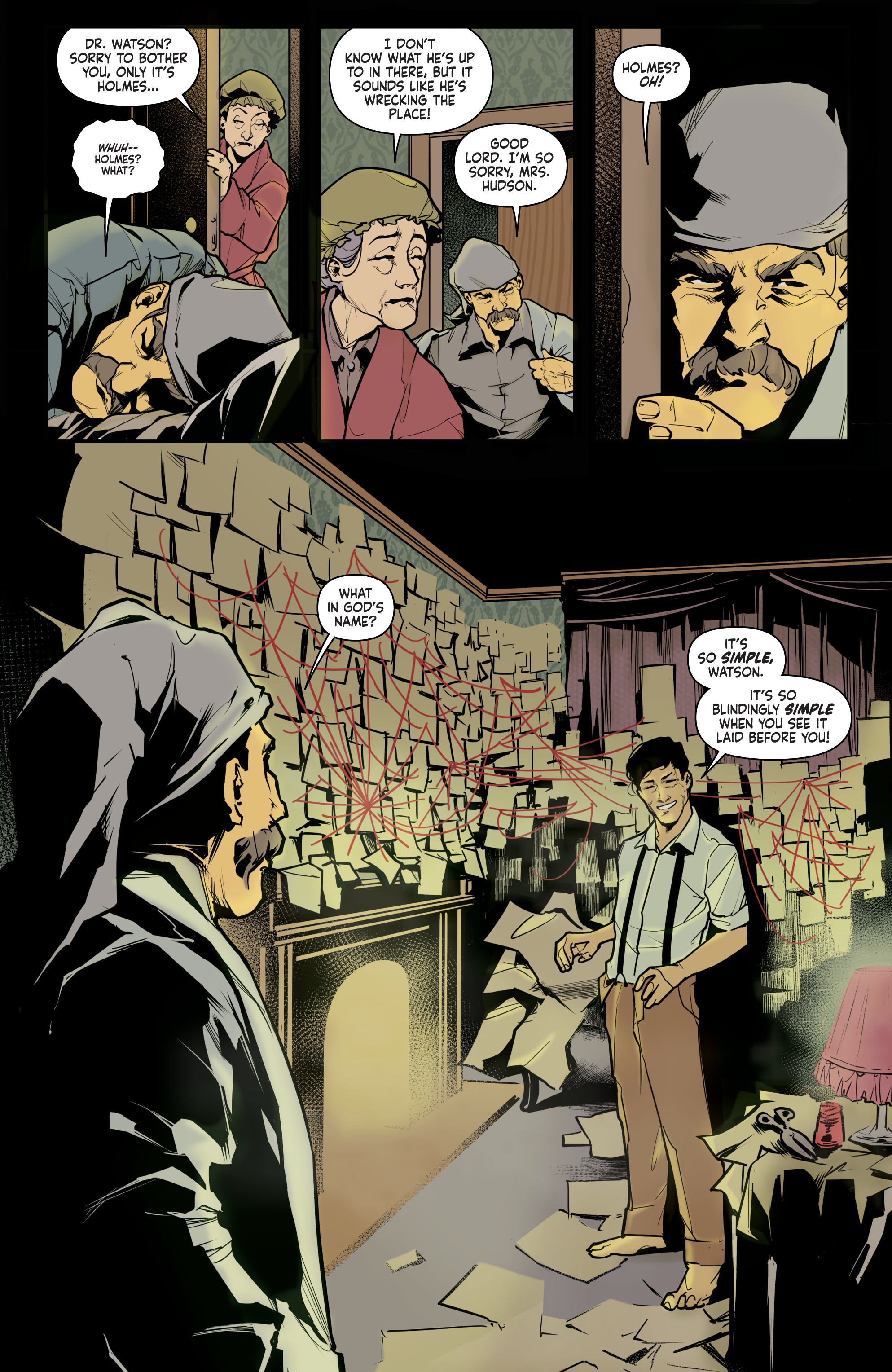 Read online Sherlock Holmes: The Vanishing Man comic -  Issue # _TPB 1 - 74