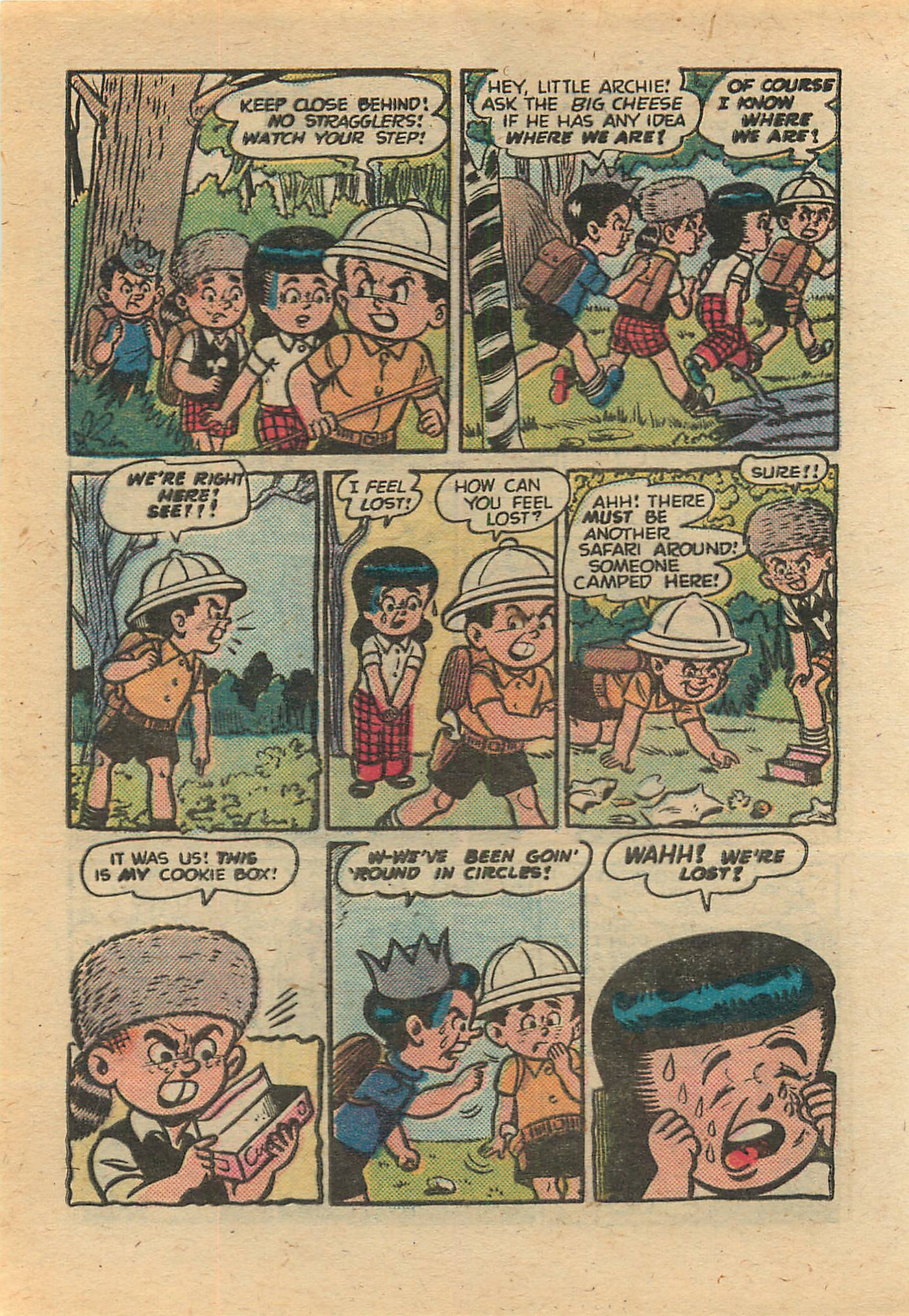 Read online Little Archie Comics Digest Magazine comic -  Issue #3 - 100