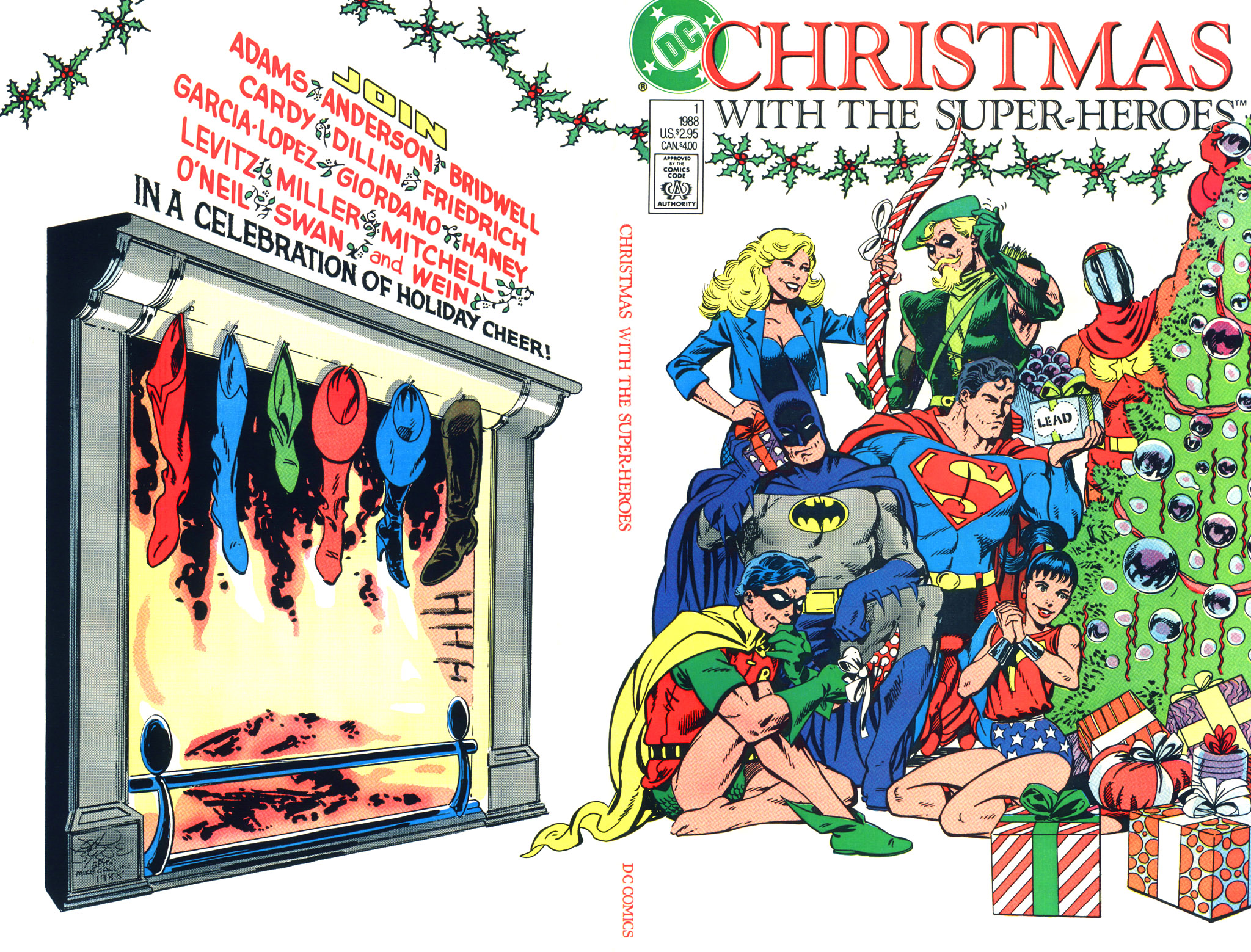 Read online Christmas With the Super-Heroes comic -  Issue #1 - 2