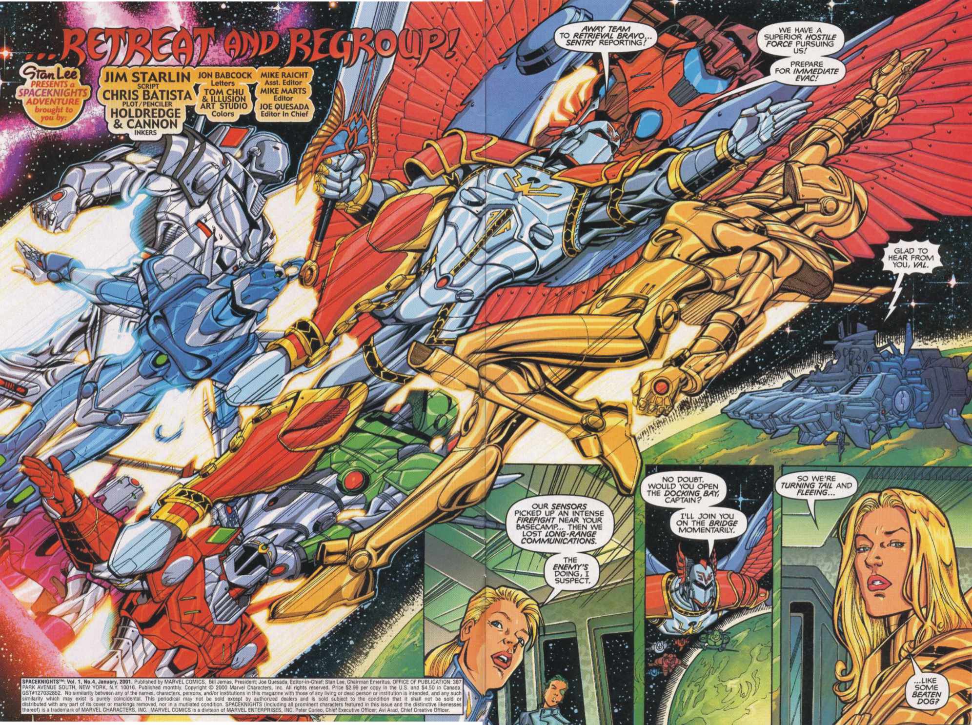 Read online Spaceknights (2000) comic -  Issue #4 - 3