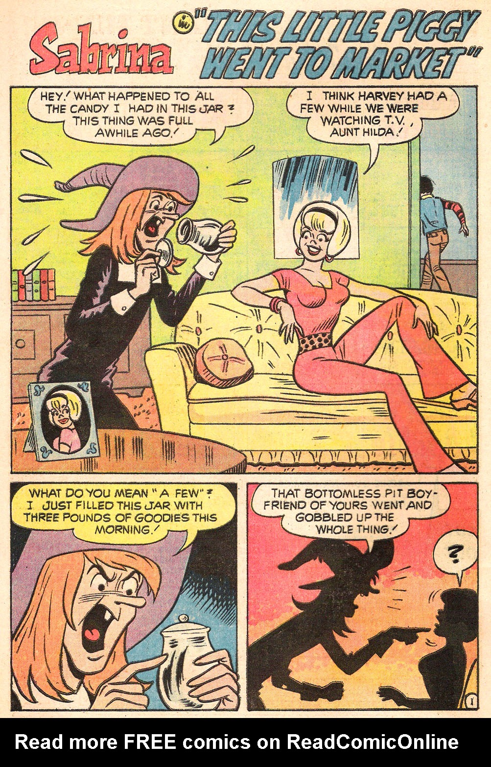 Read online Sabrina The Teenage Witch (1971) comic -  Issue #9 - 17