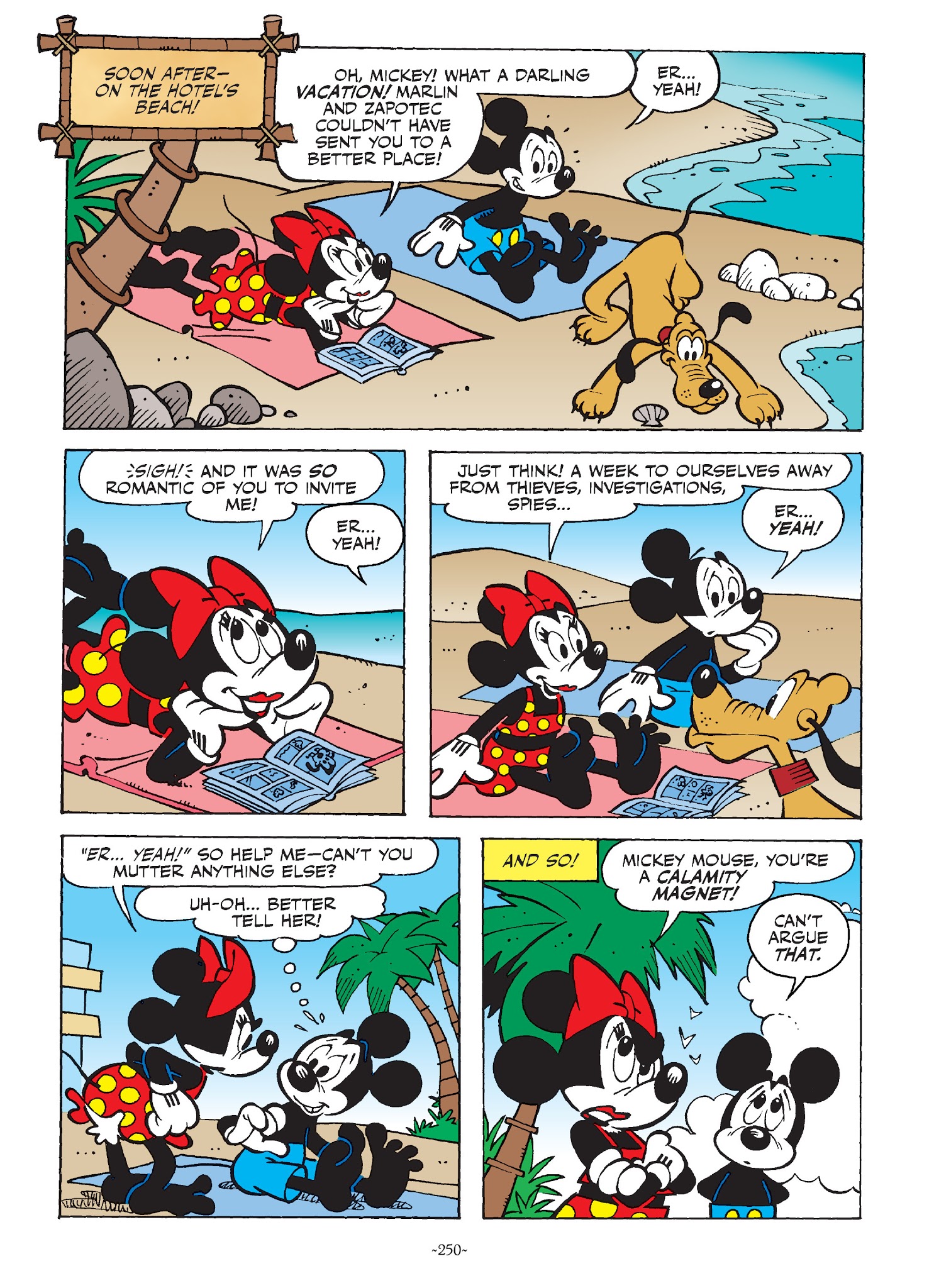 Read online Mickey and Donald: The Search For the Zodiac Stone comic -  Issue # TPB - 249