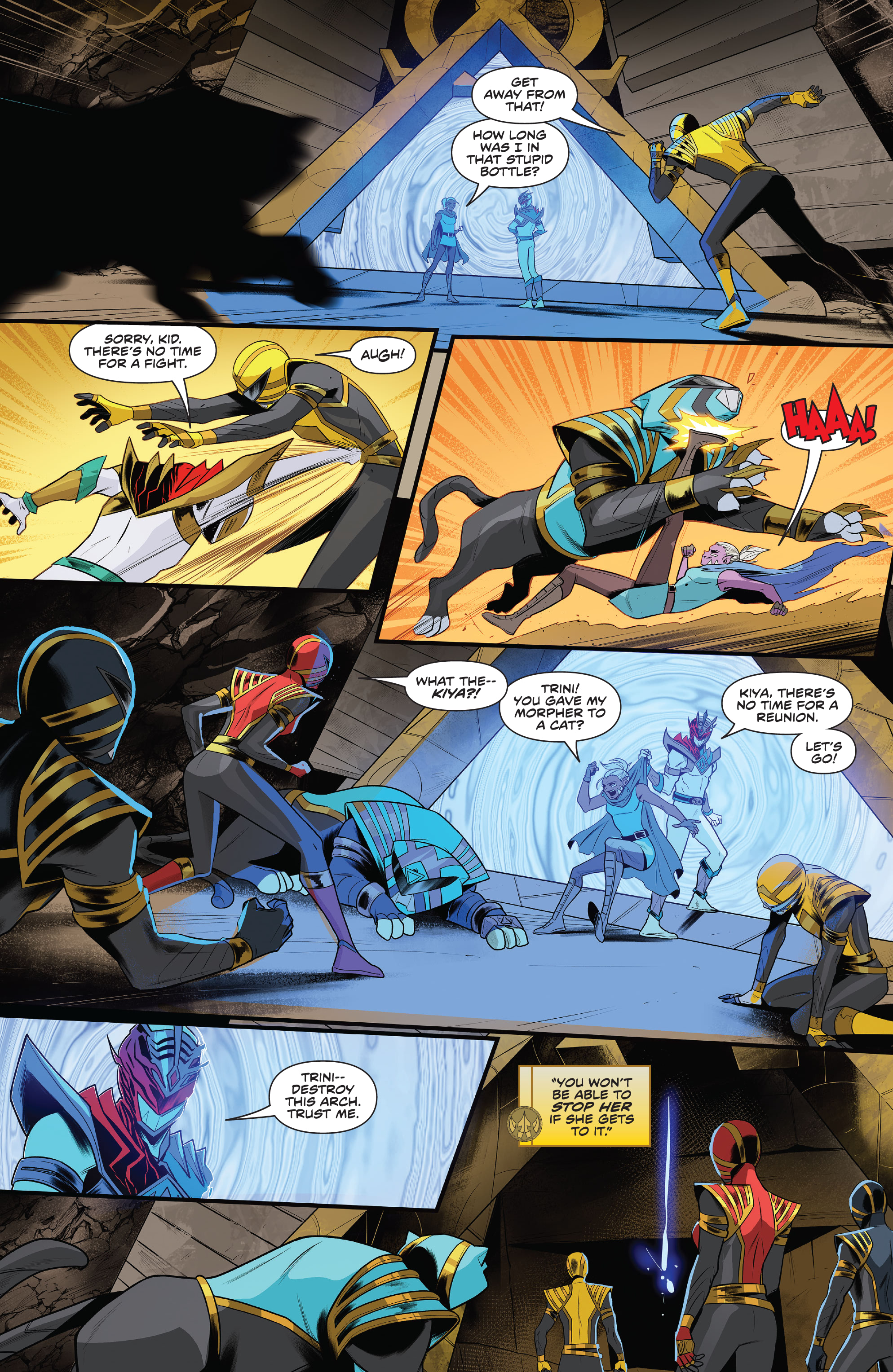 Read online Mighty Morphin Power Rangers comic -  Issue #109 - 5