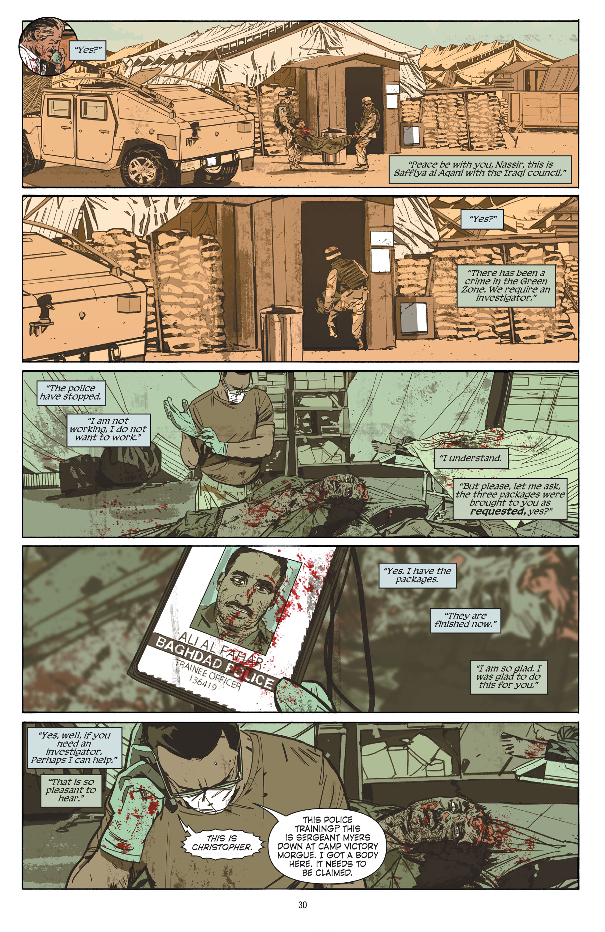 Read online The Sheriff of Babylon comic -  Issue # _The Deluxe Edition (Part 1) - 28