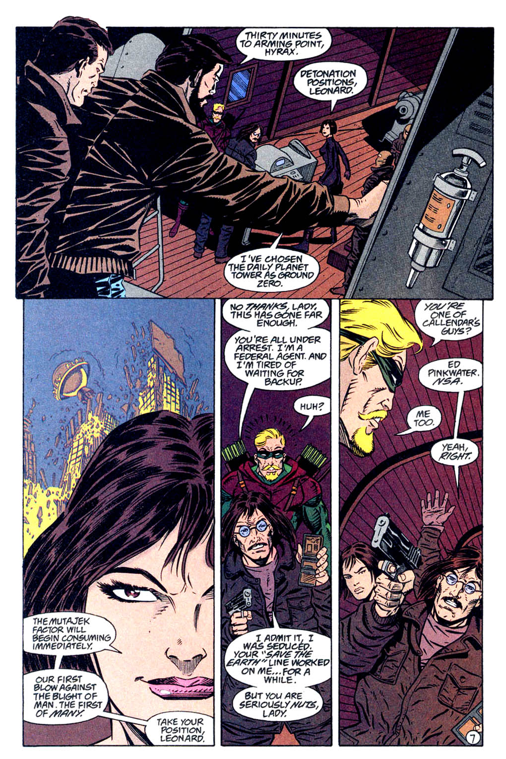 Read online Green Arrow (1988) comic -  Issue #100 - 8