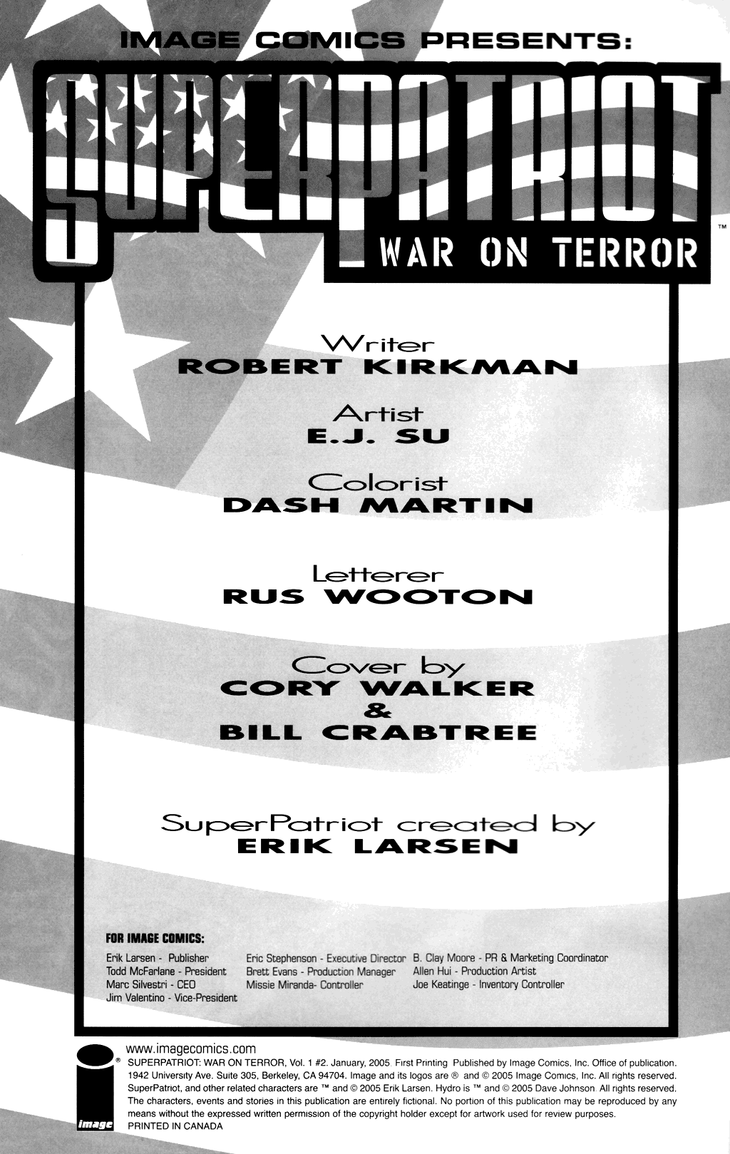 Read online Superpatriot: War on Terror comic -  Issue #2 - 2