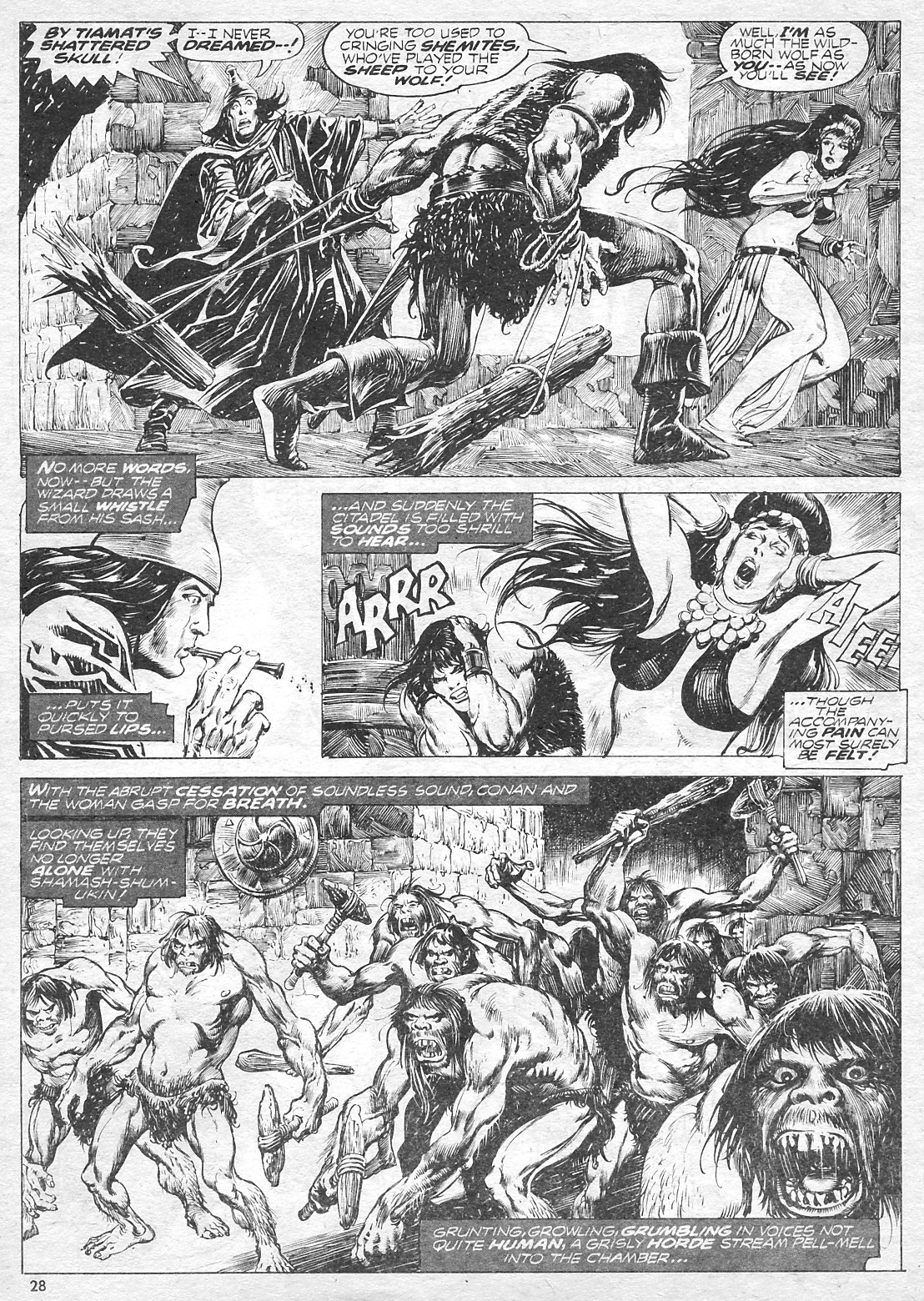 Read online The Savage Sword Of Conan comic -  Issue #7 - 28