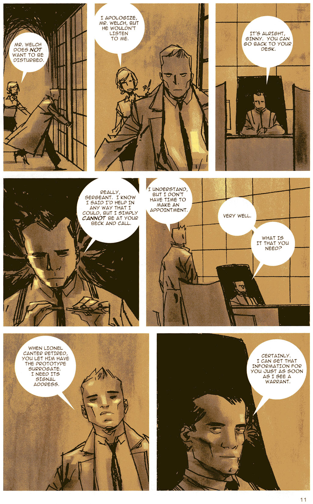 Read online The Surrogates comic -  Issue #5 - 13