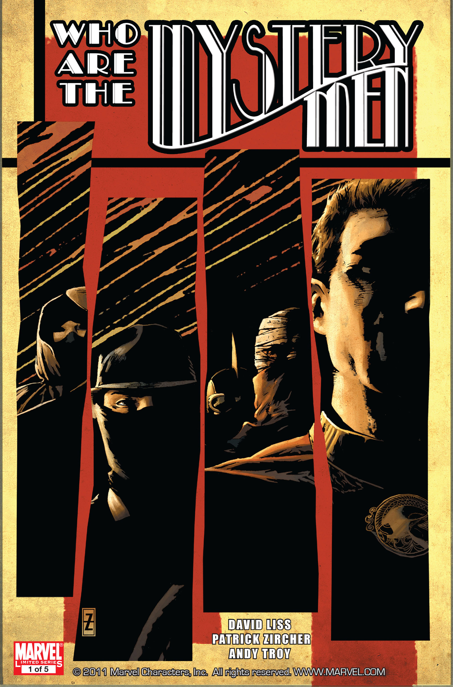 Read online Mystery Men comic -  Issue #1 - 1