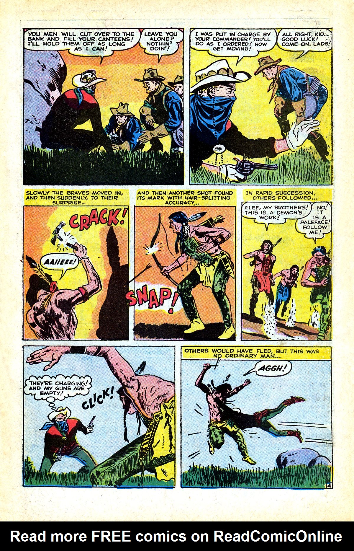 Read online The Outlaw Kid (1970) comic -  Issue #6 - 7
