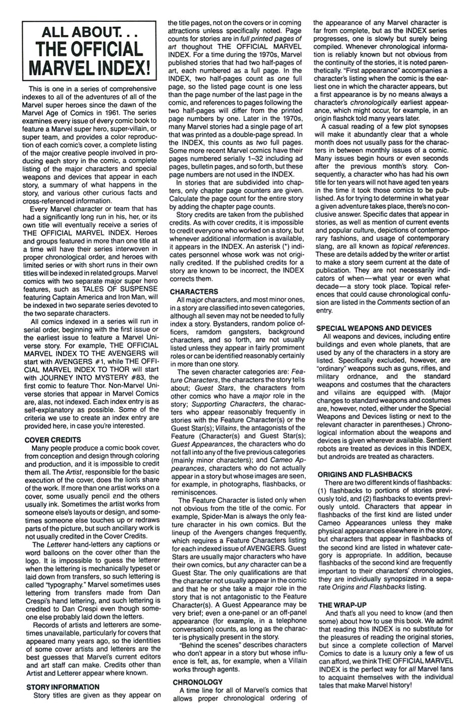 Read online The Official Marvel Index To The X-Men comic -  Issue #3 - 51