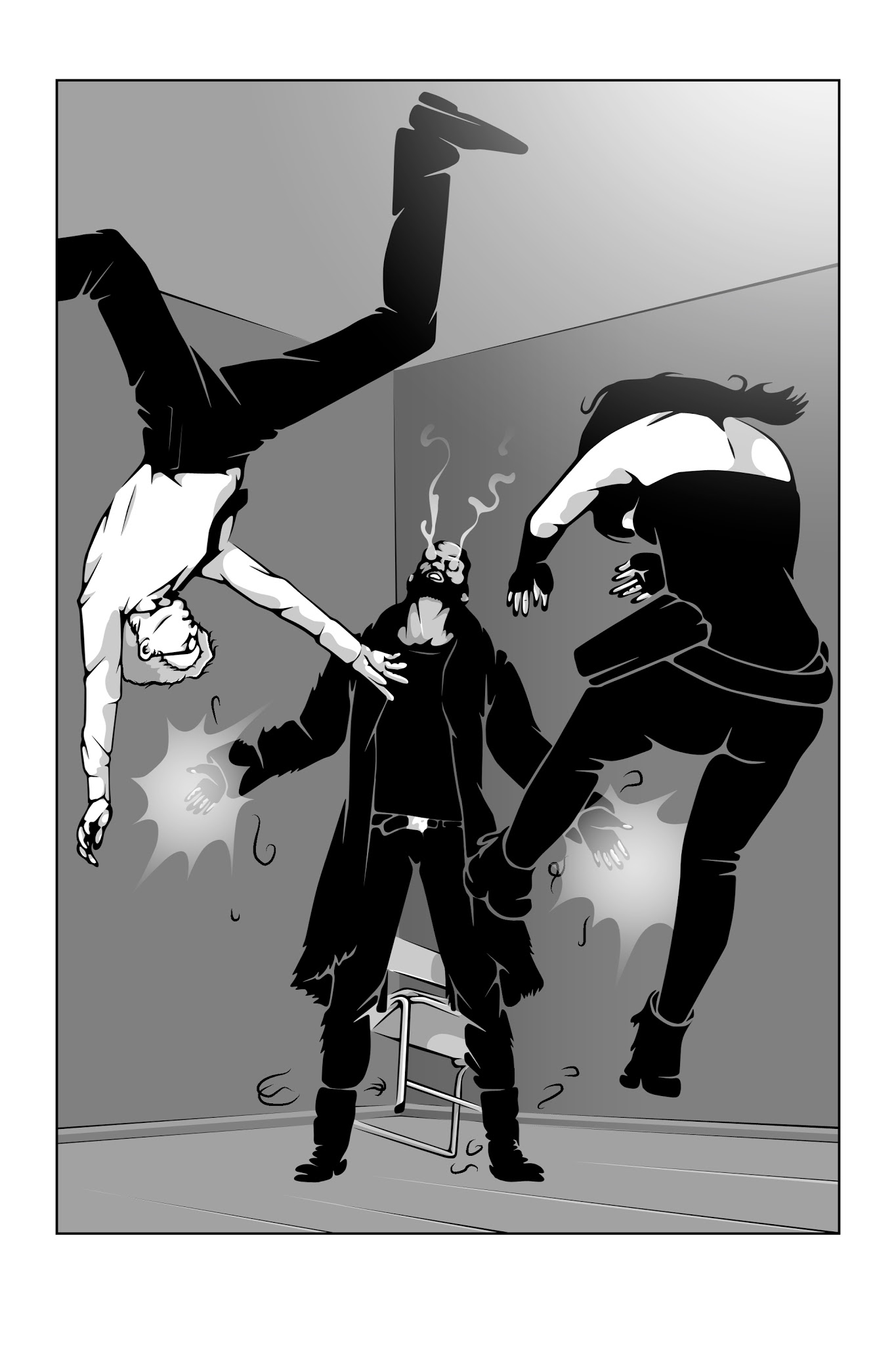 Read online Hollow Girl Vs. Demons comic -  Issue #1 - 18