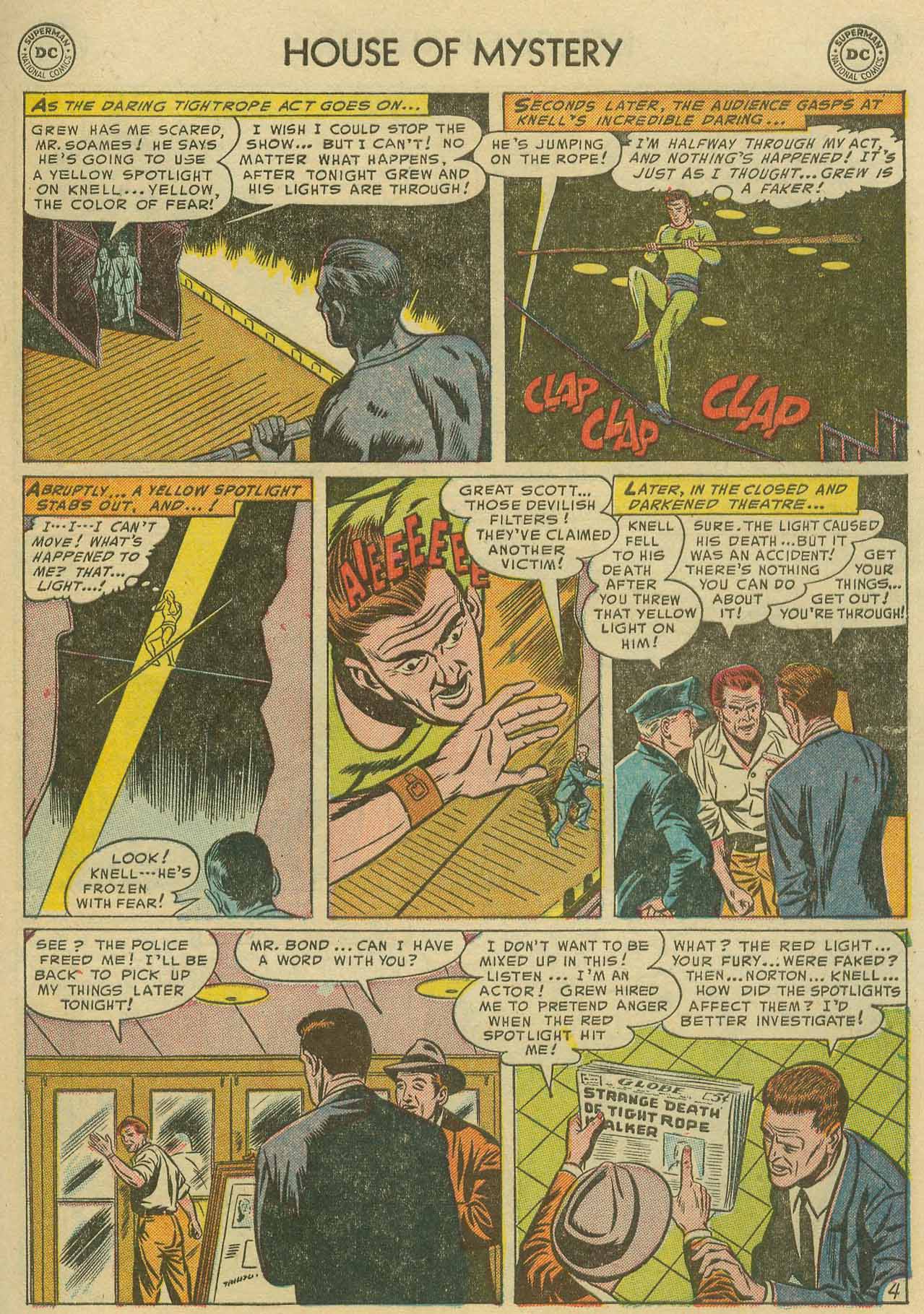 Read online House of Mystery (1951) comic -  Issue #21 - 31