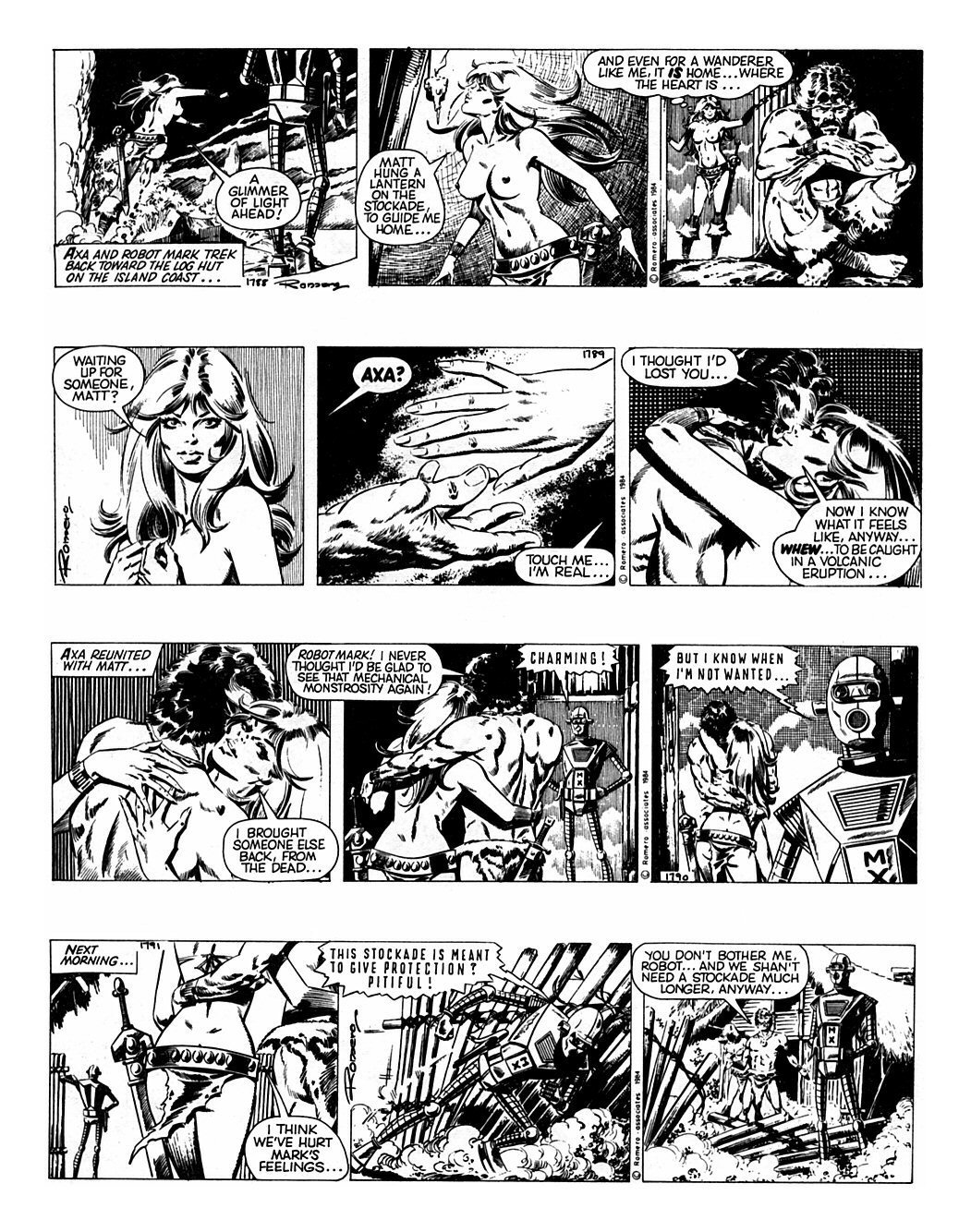 Read online Axa comic -  Issue #8 - 32
