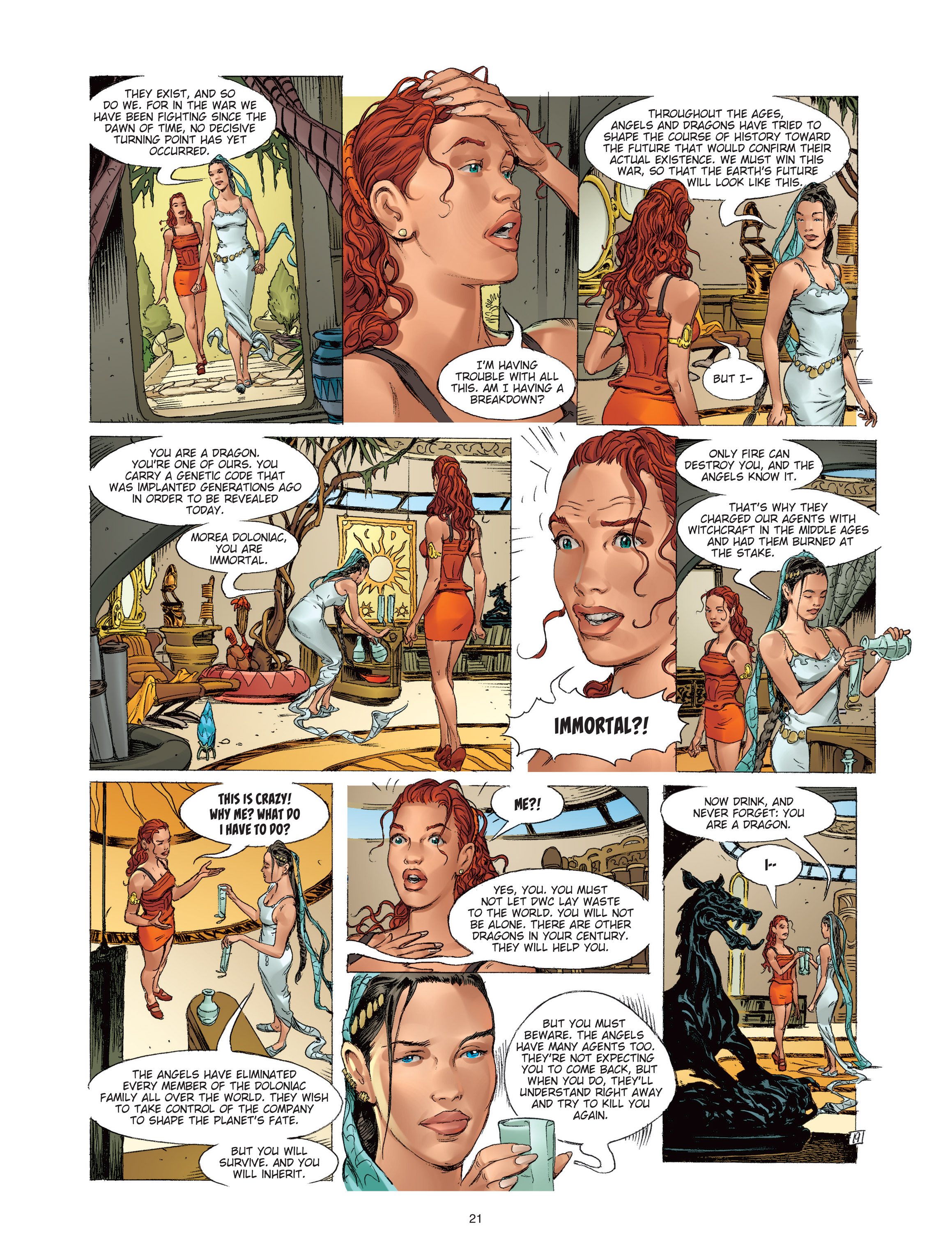 Read online Morea comic -  Issue #1 - 21