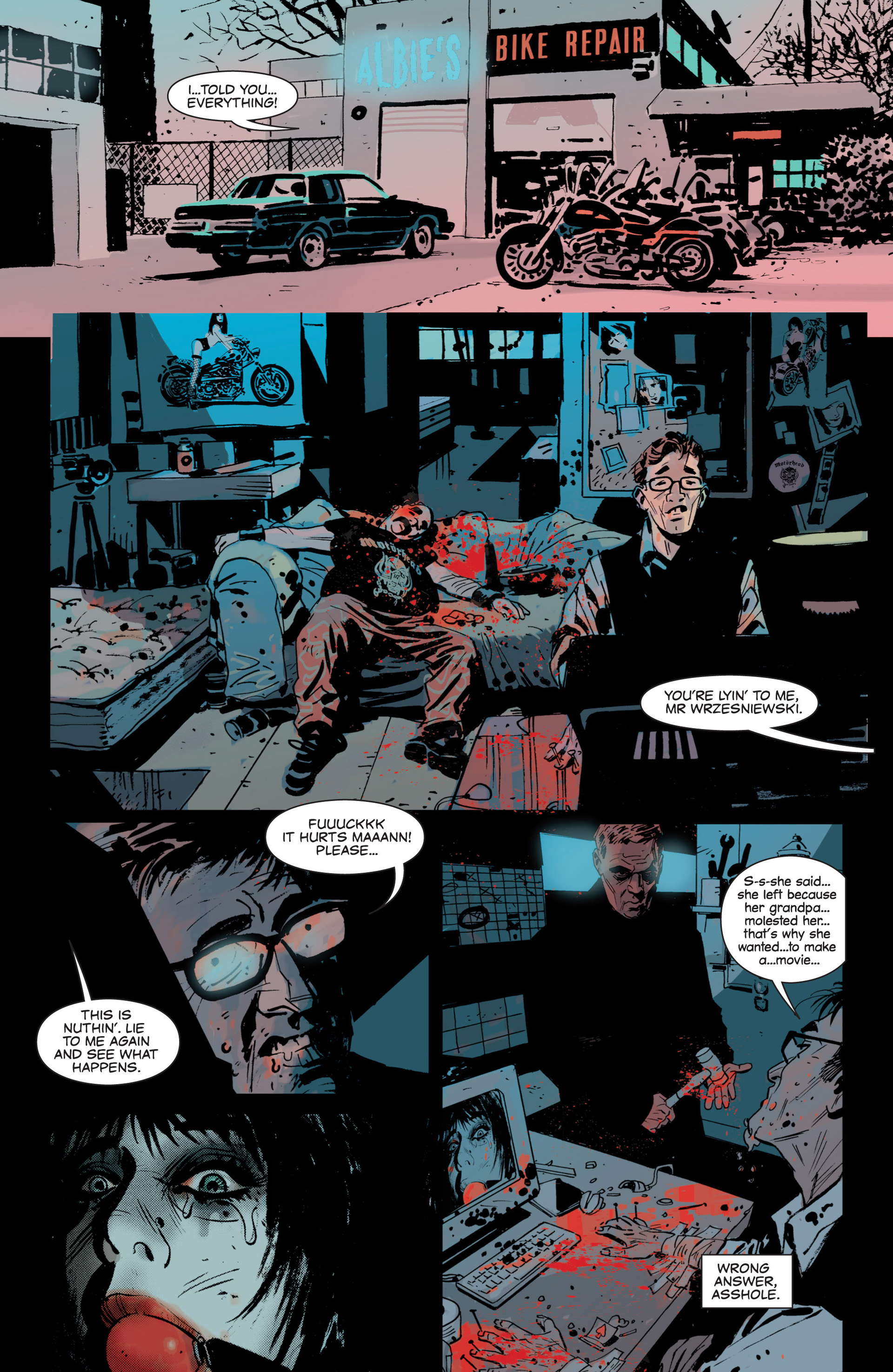 Read online Sex and Violence comic - Issue # Full