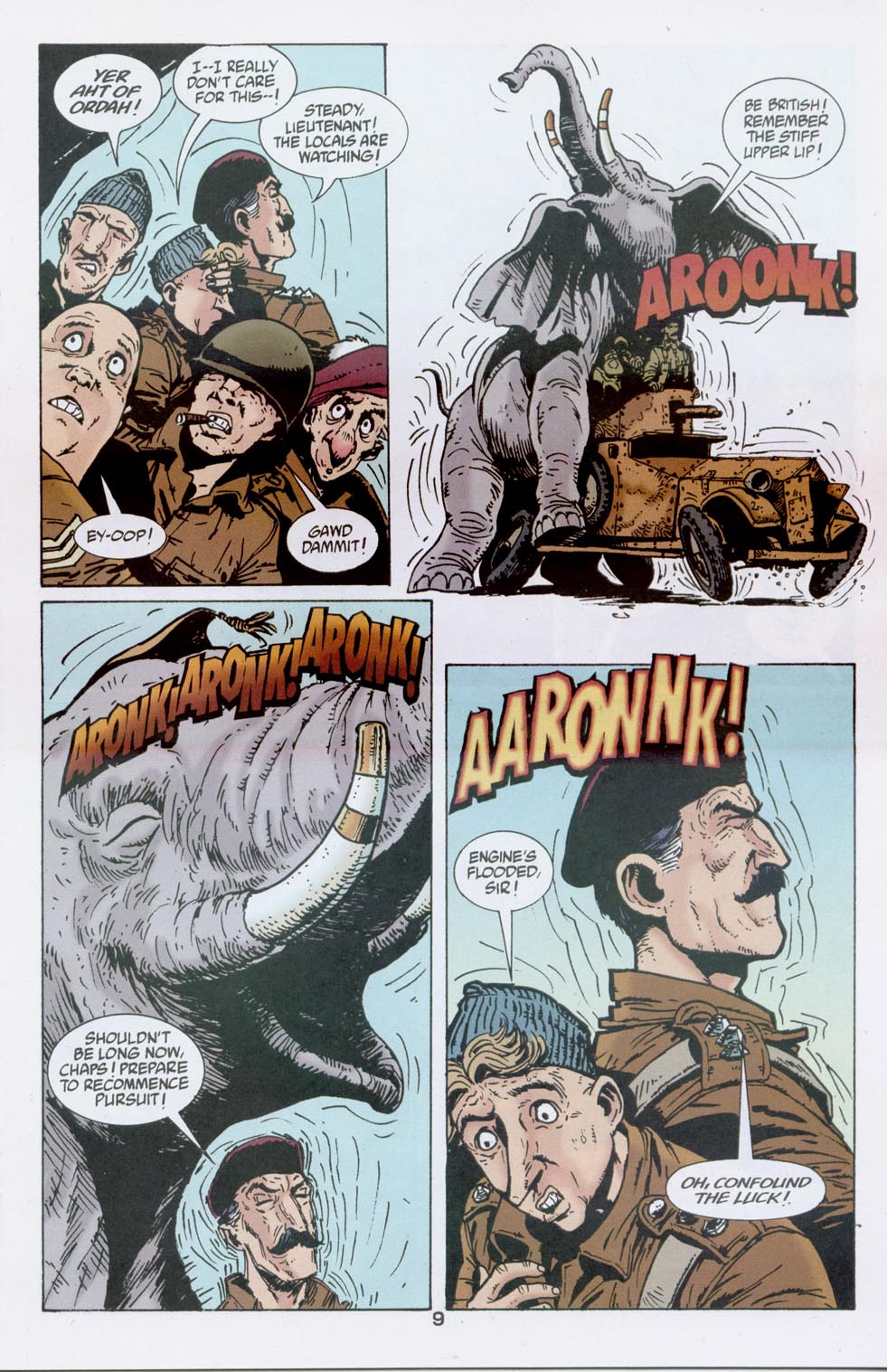 Read online Adventures in the Rifle Brigade: Operation Bollock comic -  Issue #2 - 10