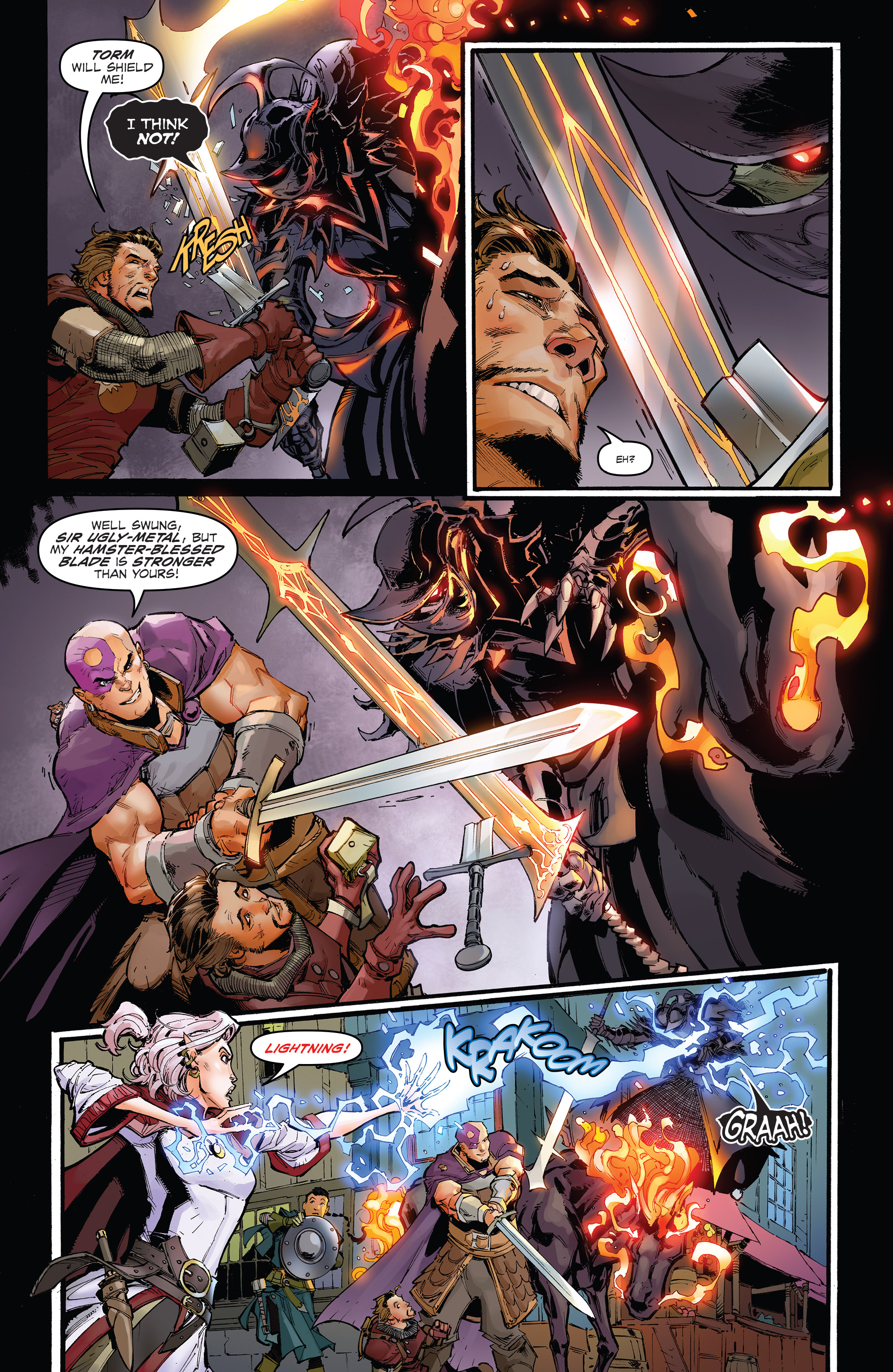 Read online Dungeons & Dragons: Infernal Tides comic -  Issue #1 - 7