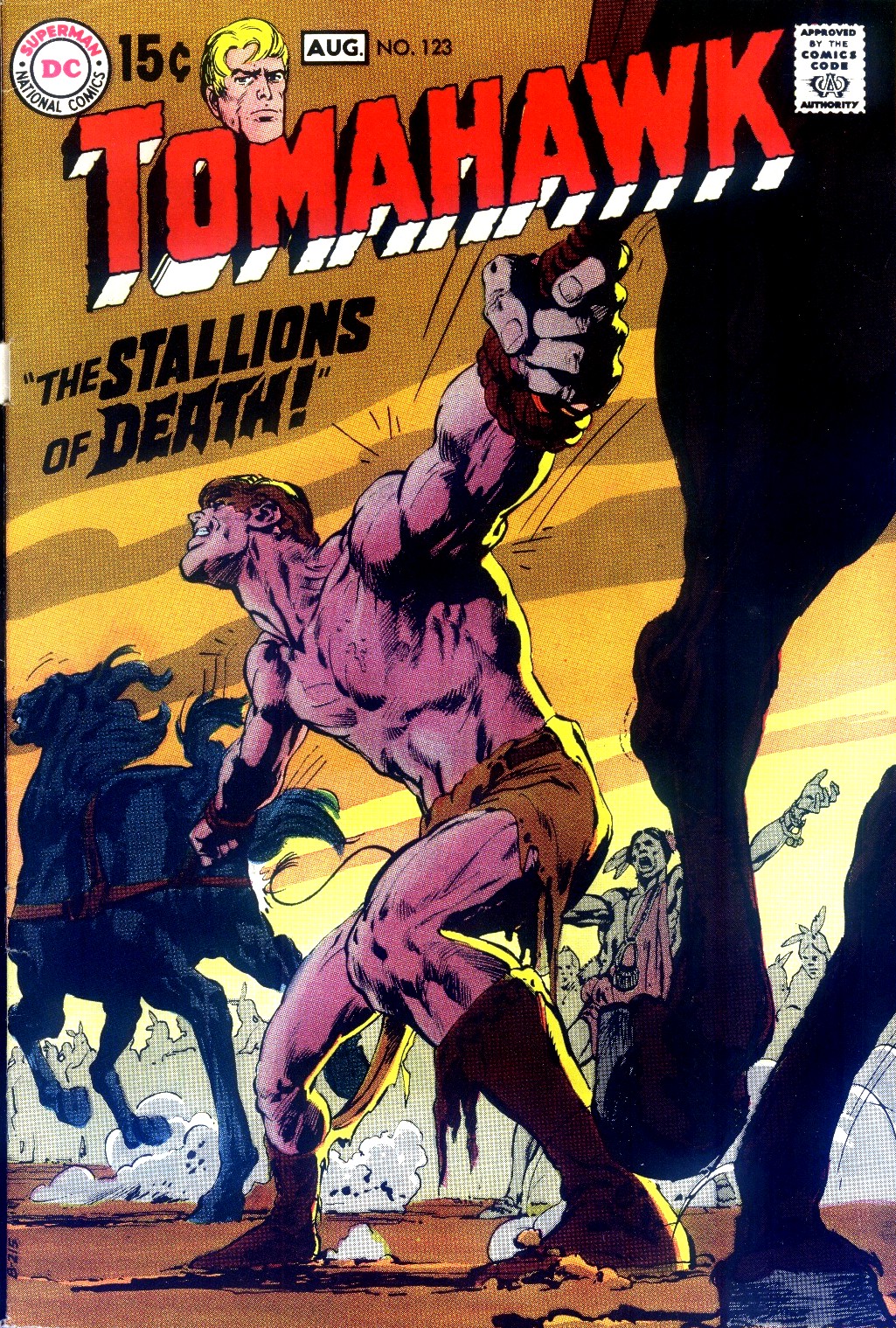 Read online Tomahawk comic -  Issue #123 - 1