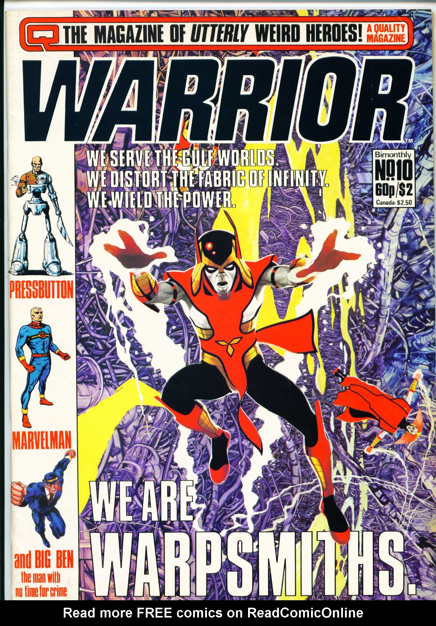 Read online Warrior comic -  Issue #10 - 1