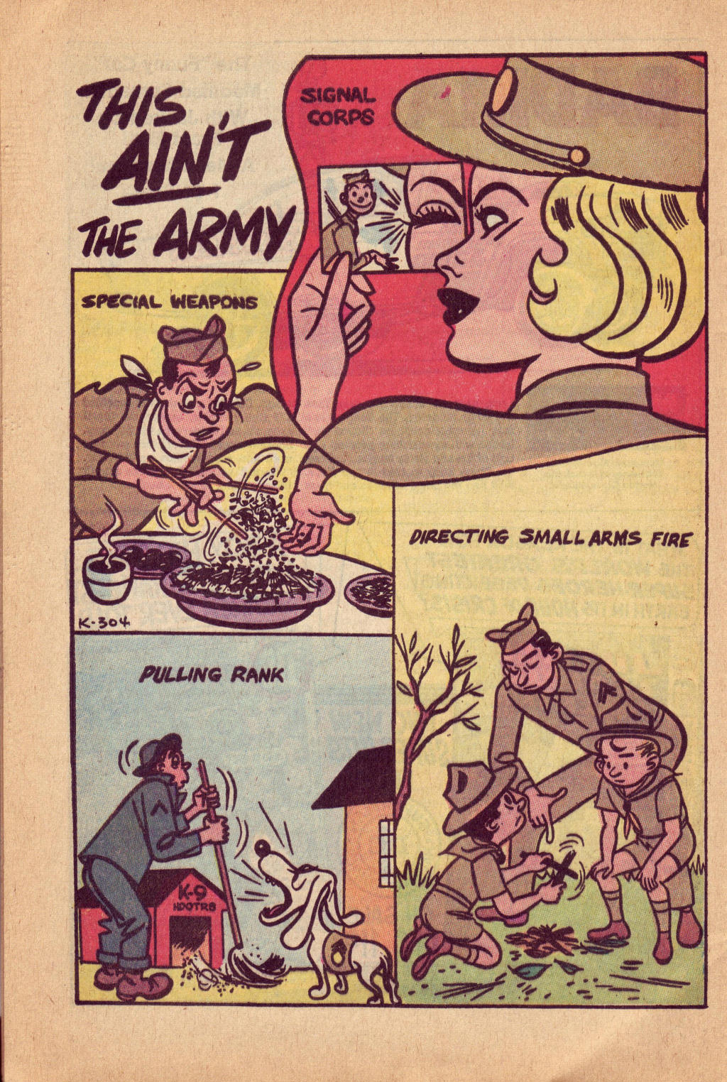Read online Our Army at War (1952) comic -  Issue #215 - 28