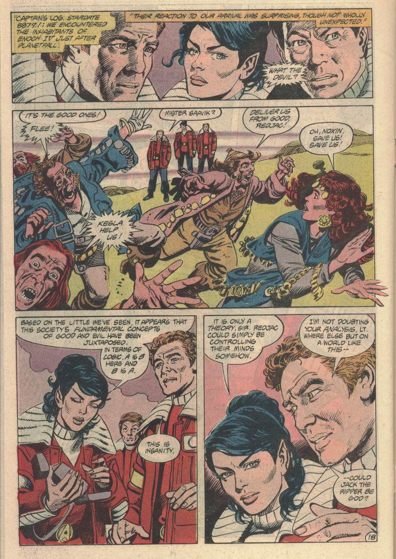 Read online Star Trek (1984) comic -  Issue #22 - 19