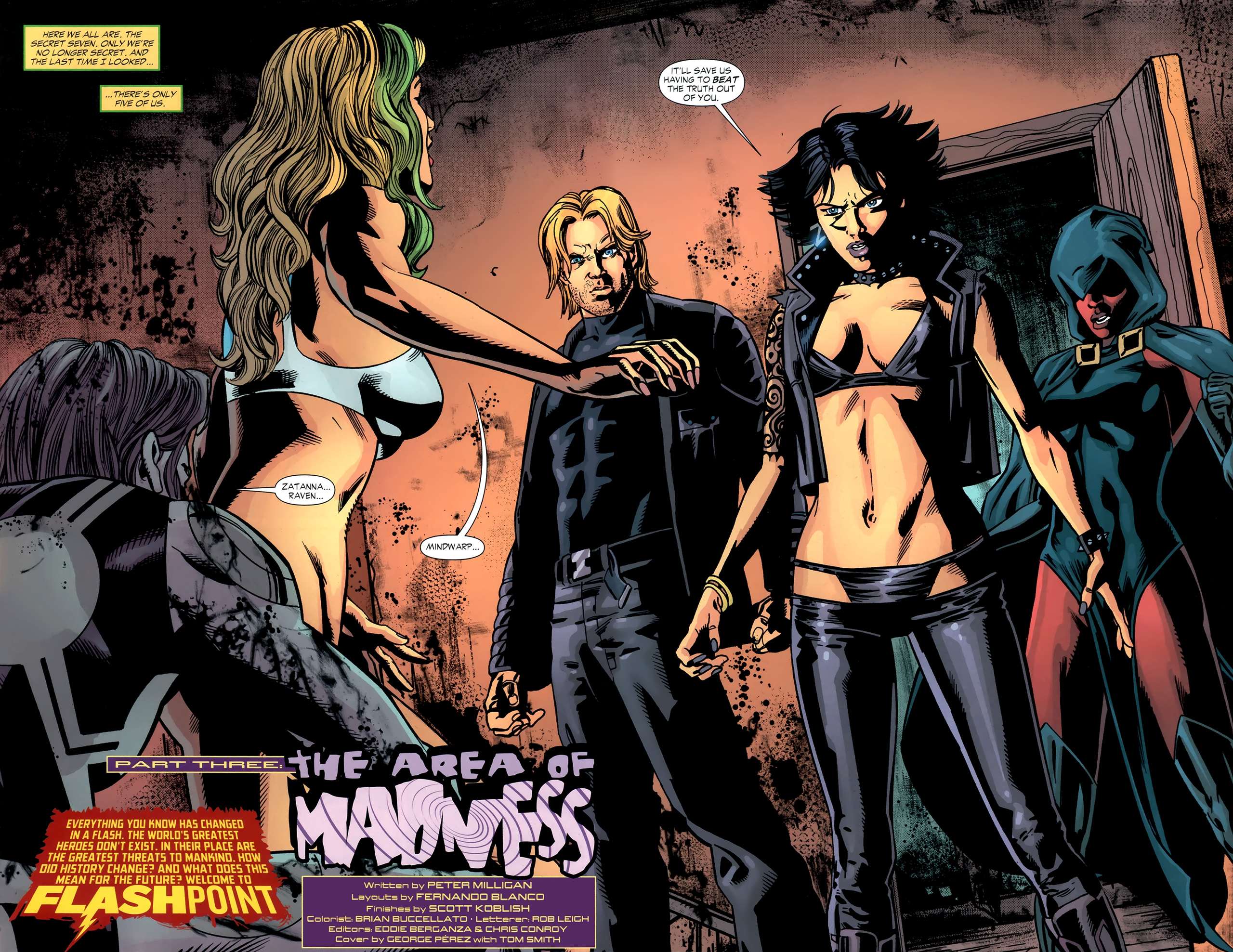 Read online Flashpoint: Secret Seven comic -  Issue #3 - 5