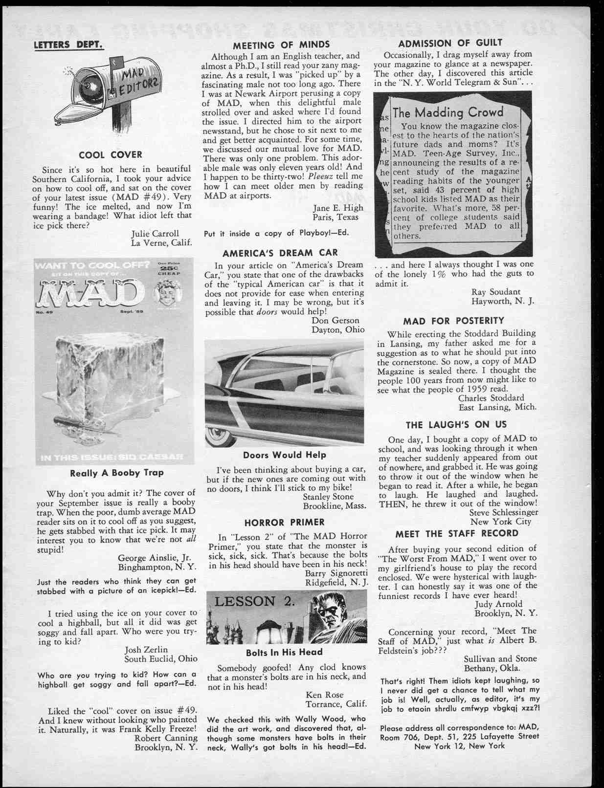 Read online MAD comic -  Issue #51 - 5